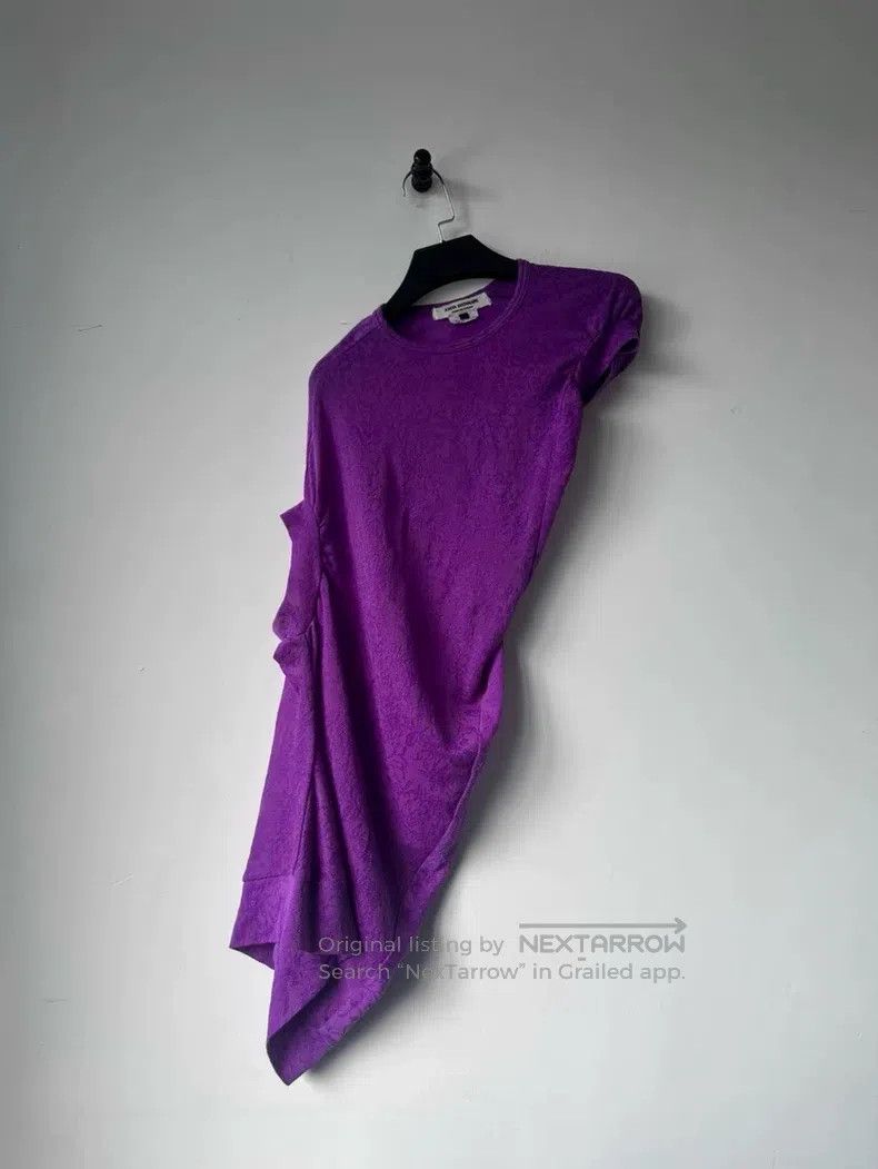 Junya Watanabe Junya Watanabe Purple lace dark textured top Size S / US 4 / IT 40 - 3 Thumbnail