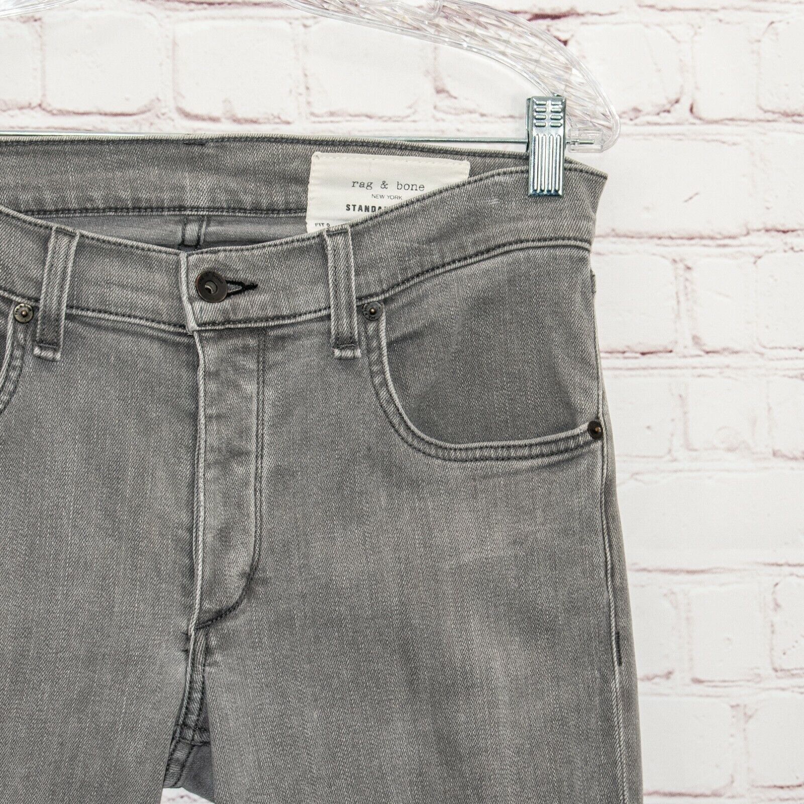 Rag & Bone Rag & Bone NY Standard Issue Fit 0 Supper Skinny Denim Jeans Size US 32 / EU 48 - 6 Thumbnail