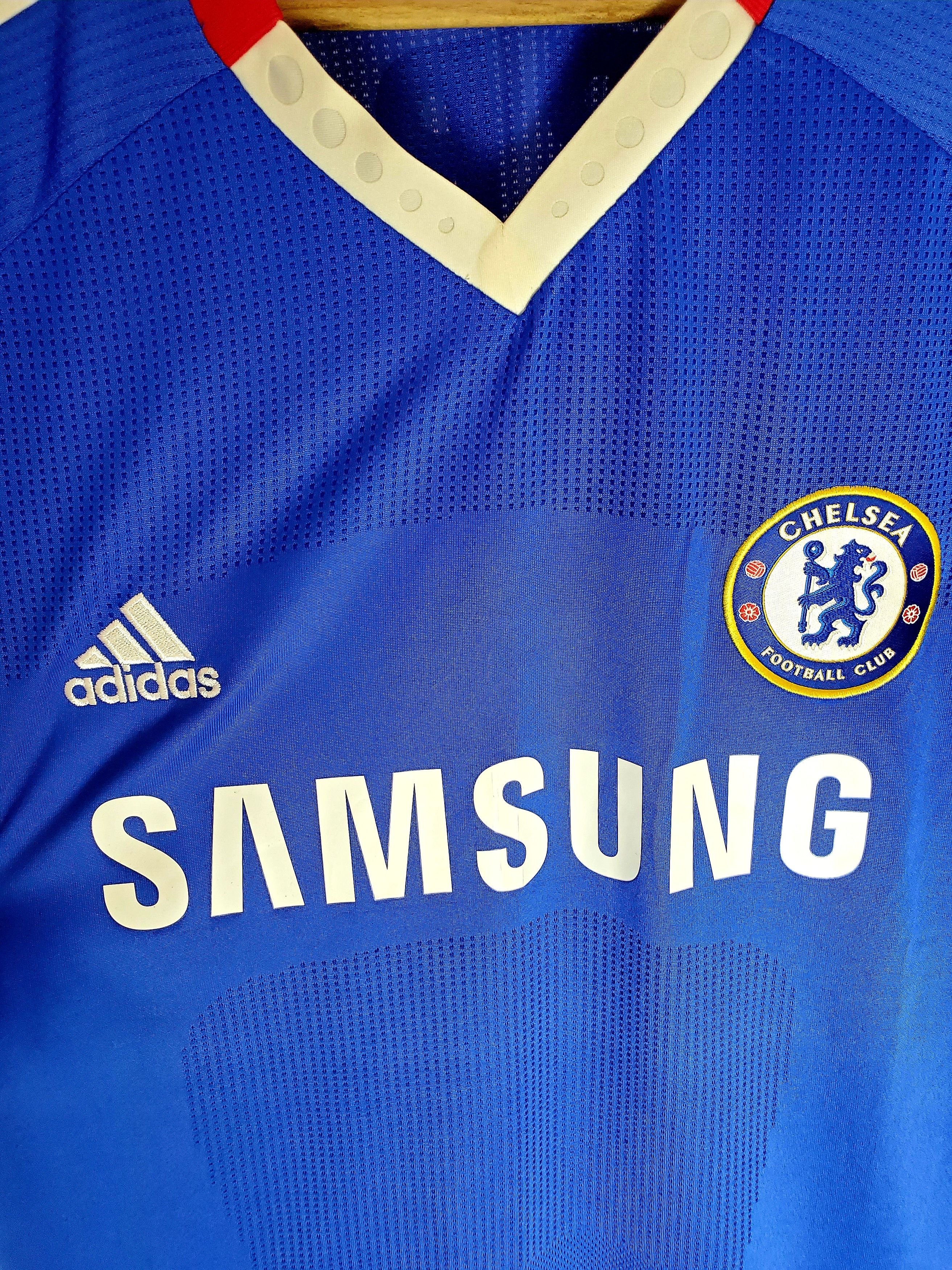 Chelsea Soccer × Nike CHELSEA 2010 2011 HOME SHIRT SOCCER JERSEY #9 TORRES L Size US L / EU 52-54 / 3 - 2 Thumbnail
