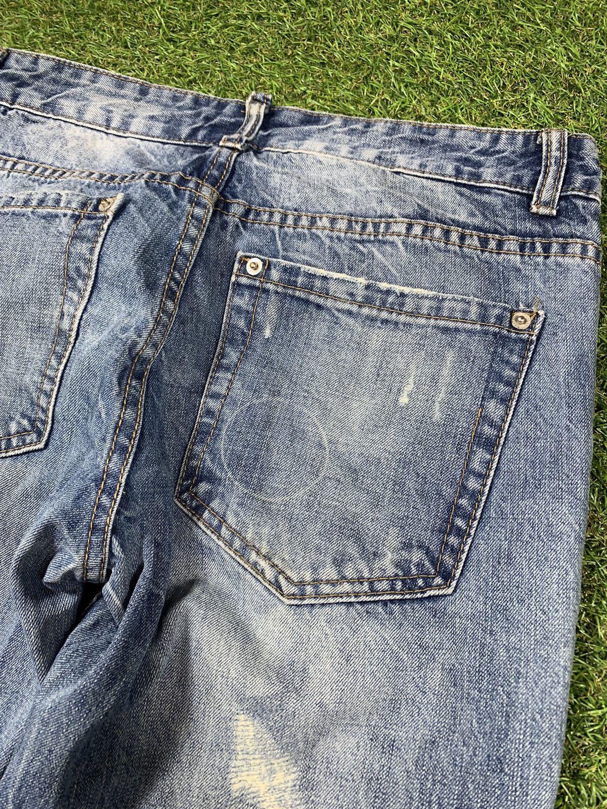 Dsquared2 Vintage Dsquared2 jeans distressed streetwear size 33 Size US 33 - 5 Thumbnail