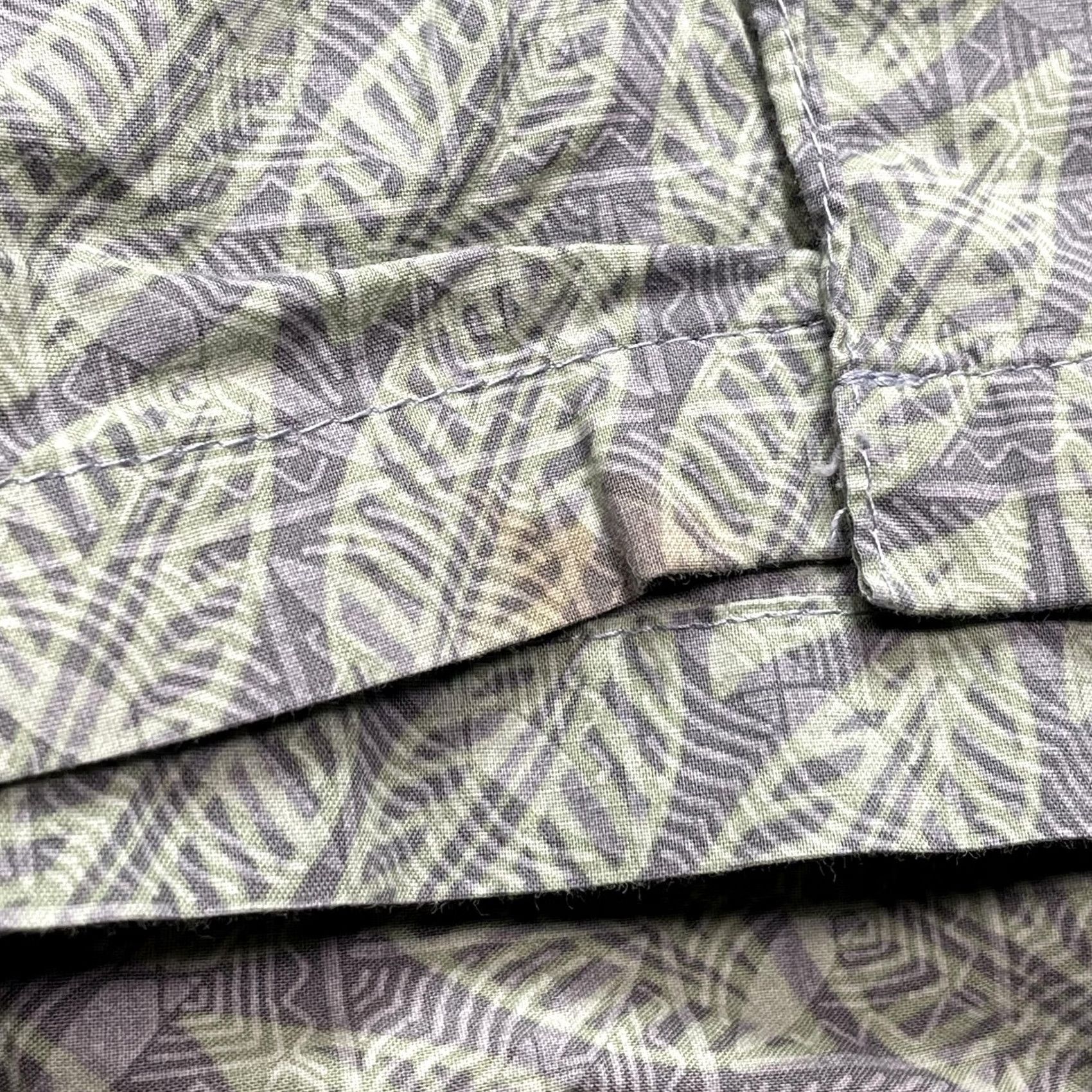 Tori Richard Tori Richard Shirt Mens XL Green Leaf Hawaiian Aloha Cotton Lawn Print USA Size US XL / EU 56 / 4 - 6 Thumbnail