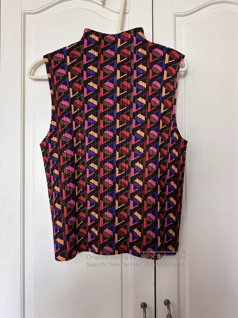 Issey Miyake Issey Miyake Red Vest Size L / US 10 / IT 46 - 3 Thumbnail