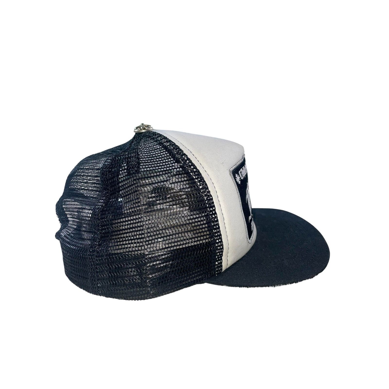 Chrome Hearts Chrome Hearts "F**K" White & Black Trucker Hat Size ONE SIZE - 3 Thumbnail