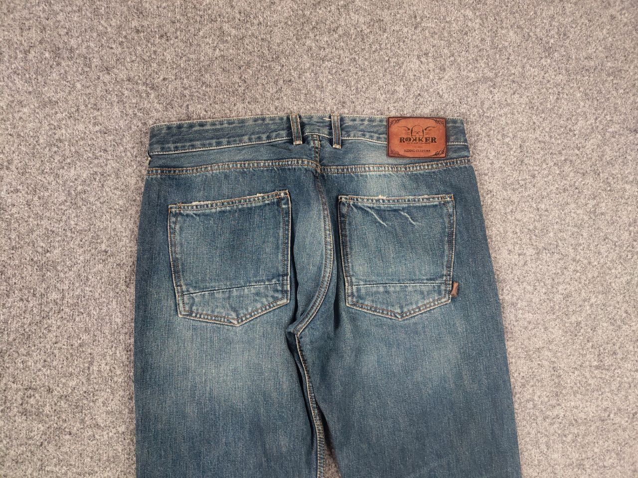 THE ROKKER COMPANY The Rokker Company Faded Denim selvedge Jeans Vintage Style Size US 34 / EU 50 - 11 Thumbnail