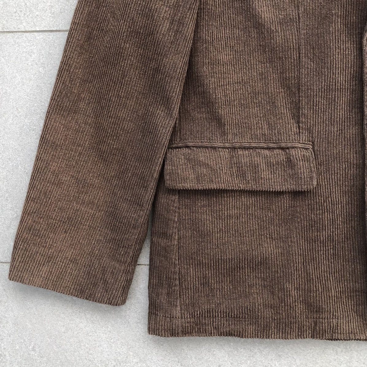 L.L. Bean L.L.Bean Corduroy Elbow Patch Plain Lined Coat Jacket Size US M / EU 48-50 / 2 - 11 Thumbnail