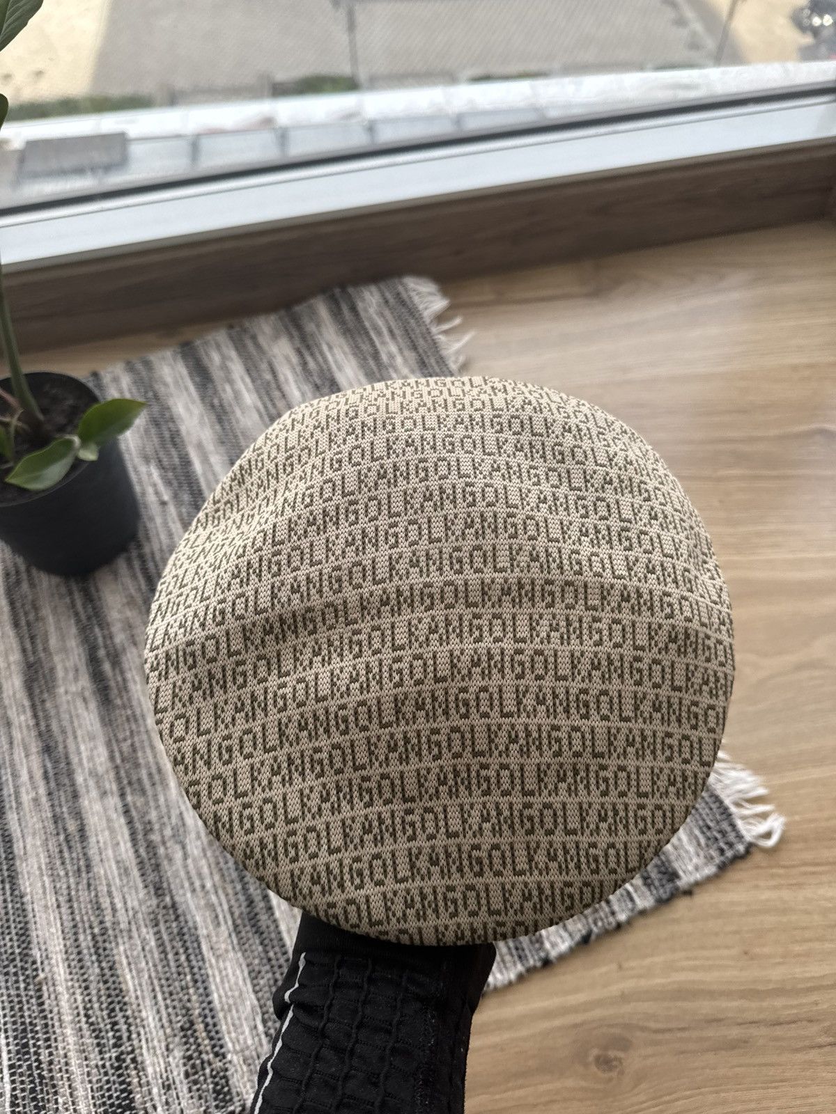 Kangol × Vintage Vintage Kangol monogram Rare Flats Cap Hat One size Size ONE SIZE - 4 Thumbnail