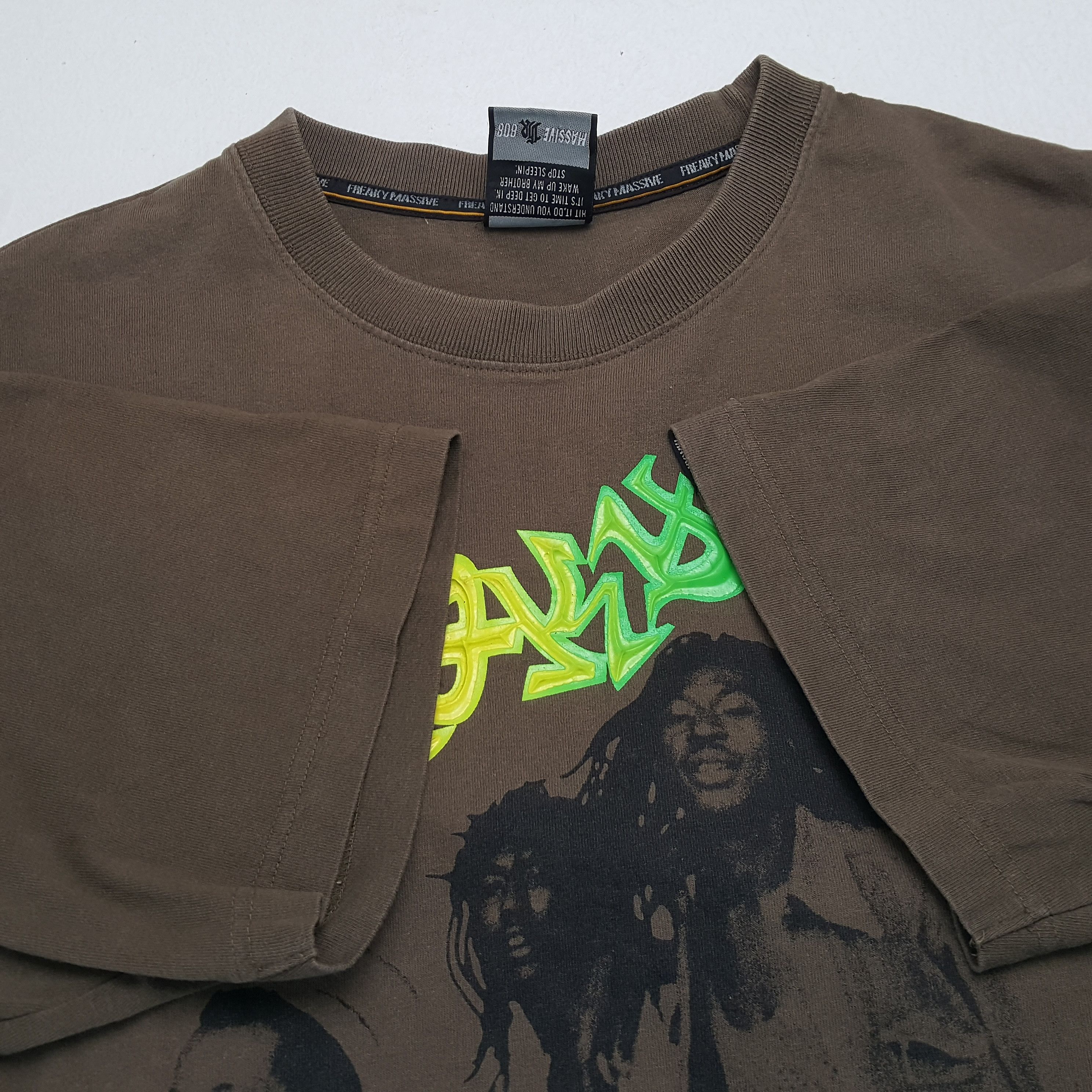 Vintage Vintage FREAKISH FELLOWS Reggae Singer Songwriter T-Shirts Size US XL / EU 56 / 4 - 7 Thumbnail
