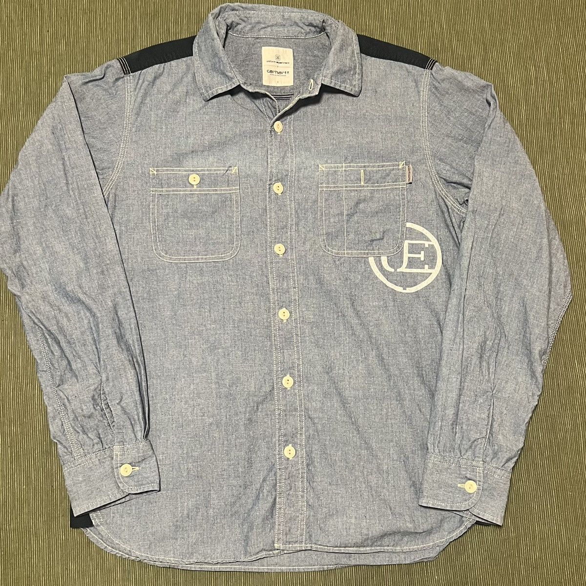 Fragment Design Carhartt x Fragment Uniform Experiment Chambray Button Up Size US M / EU 48-50 / 2 - 1 Thumbnail
