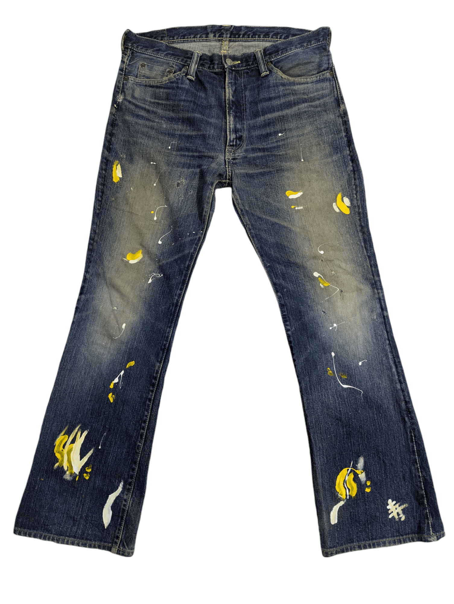 Eternal 🔥FREE SHIPPING🔥 ETERNAL 🇯🇵 SELVEDGE JEANS DENIM PAINTER Size US 34 / EU 50 - 1 Thumbnail