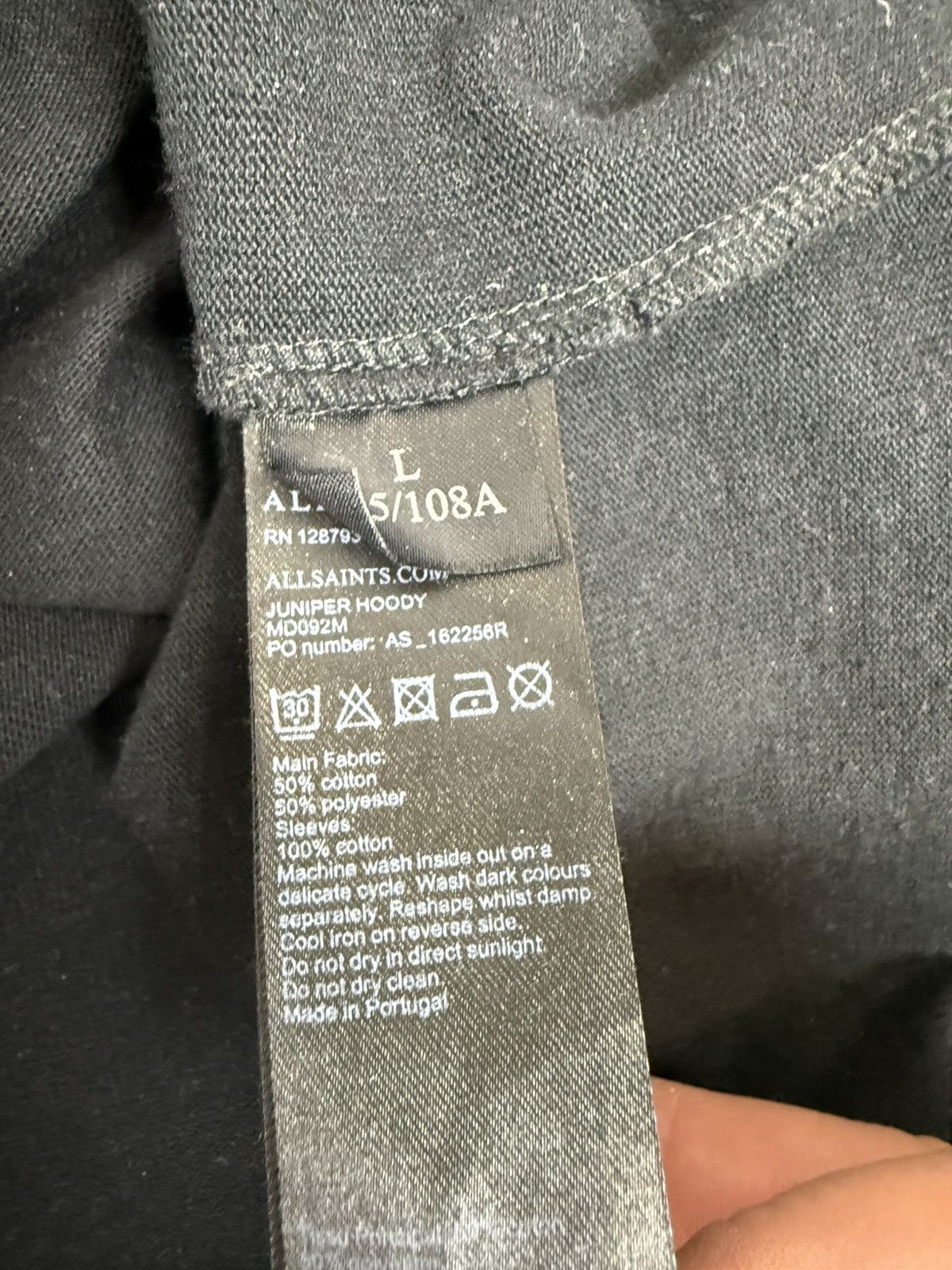 Allsaints AllSaints Juniper Oversized Hoodie Size US L / EU 52-54 / 3 - 6 Thumbnail