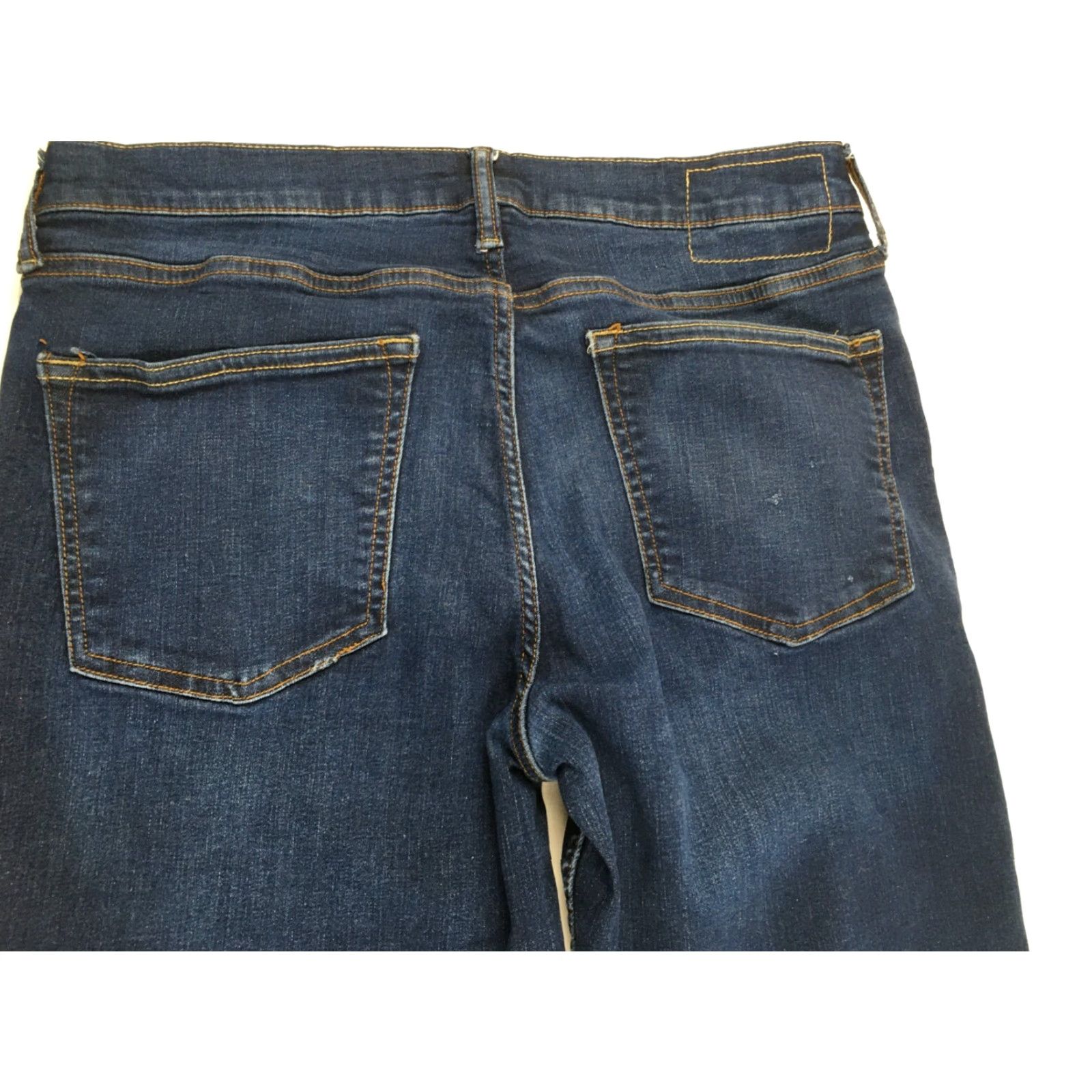 Old Navy Old Navy Jeans Women's 32x34 Blue Mid Rise Straight Slim Fit Denim Pants Size 24" / US 00 / IT 34 - 3 Thumbnail