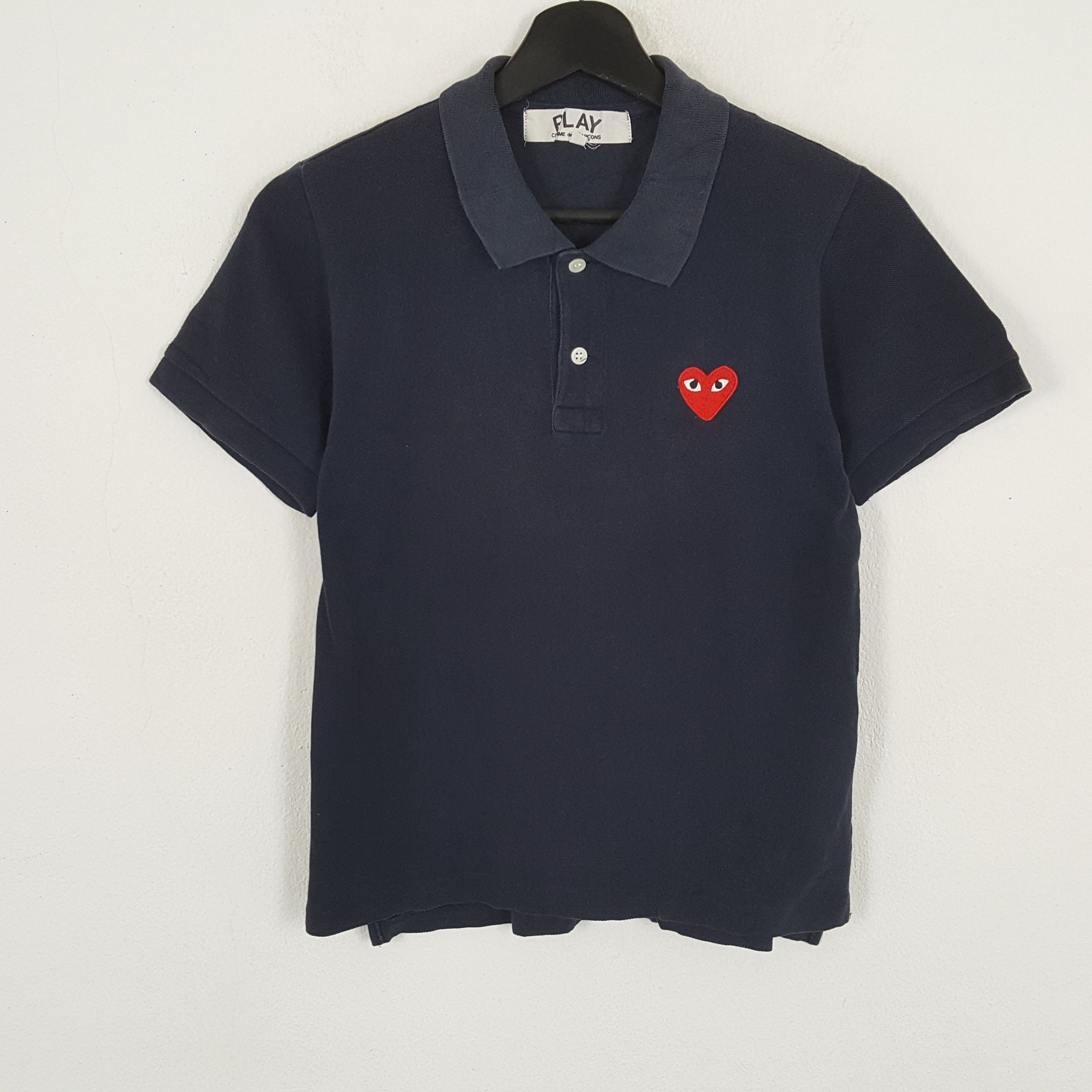 Comme des Garcons PLAY × Japanese Brand × Vintage COMME DES GARCONS PLAY Japanese Brand Polos Size M / US 6-8 / IT 42-44 - 1 Thumbnail