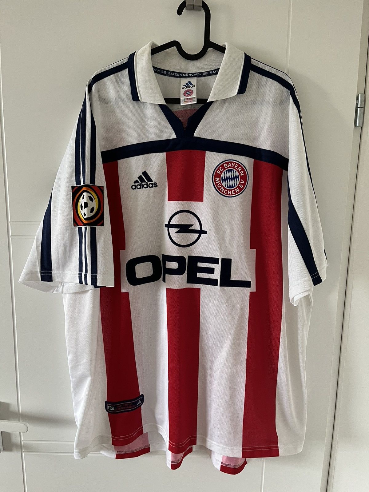 Bayern Monachium adidas 2000/2001 wyjazdowa Elber vintage — zdjęcie 4