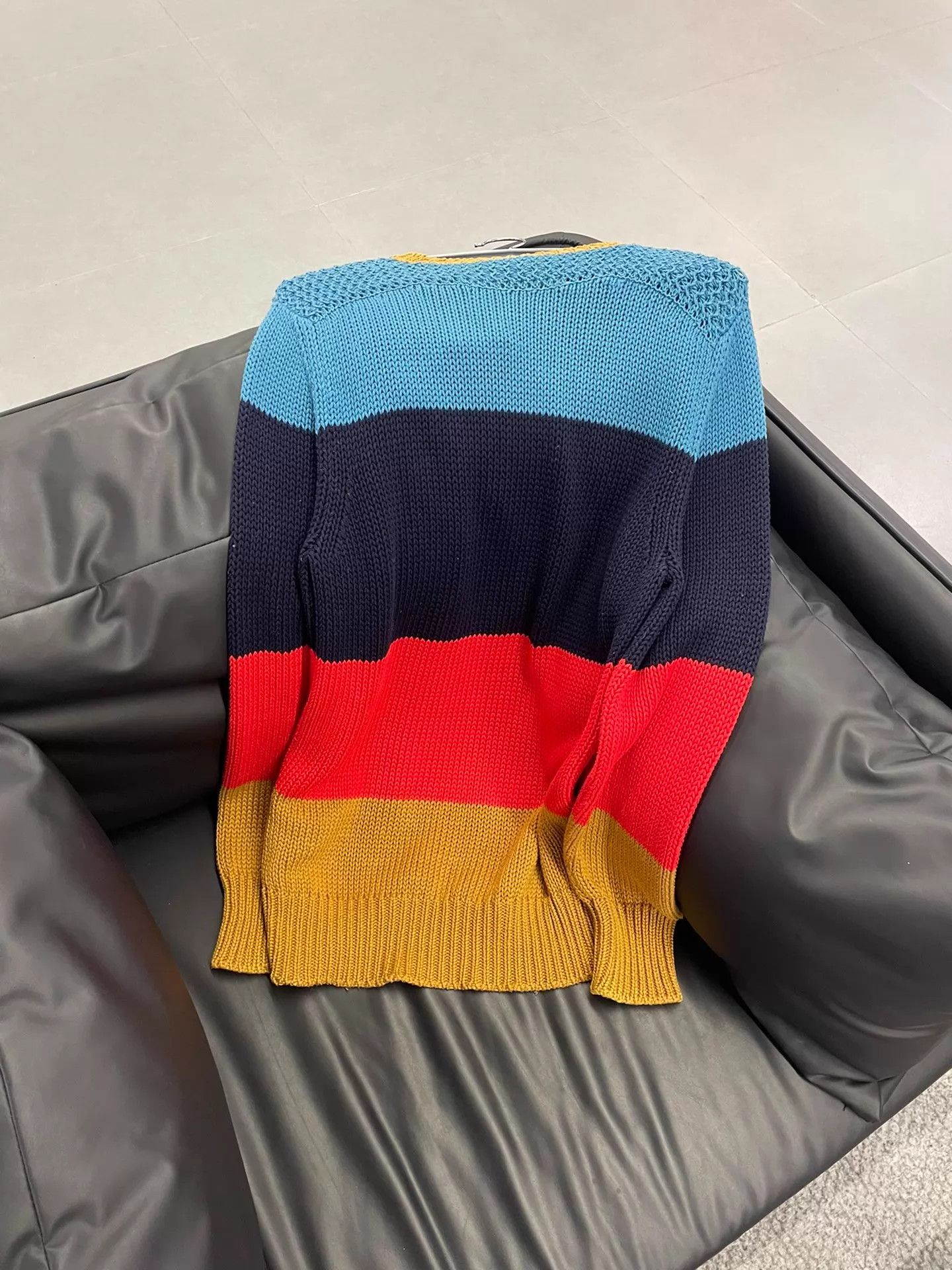 Louis Vuitton LV four-color striped sweater S Size S / US 4 / IT 40 - 2 Thumbnail