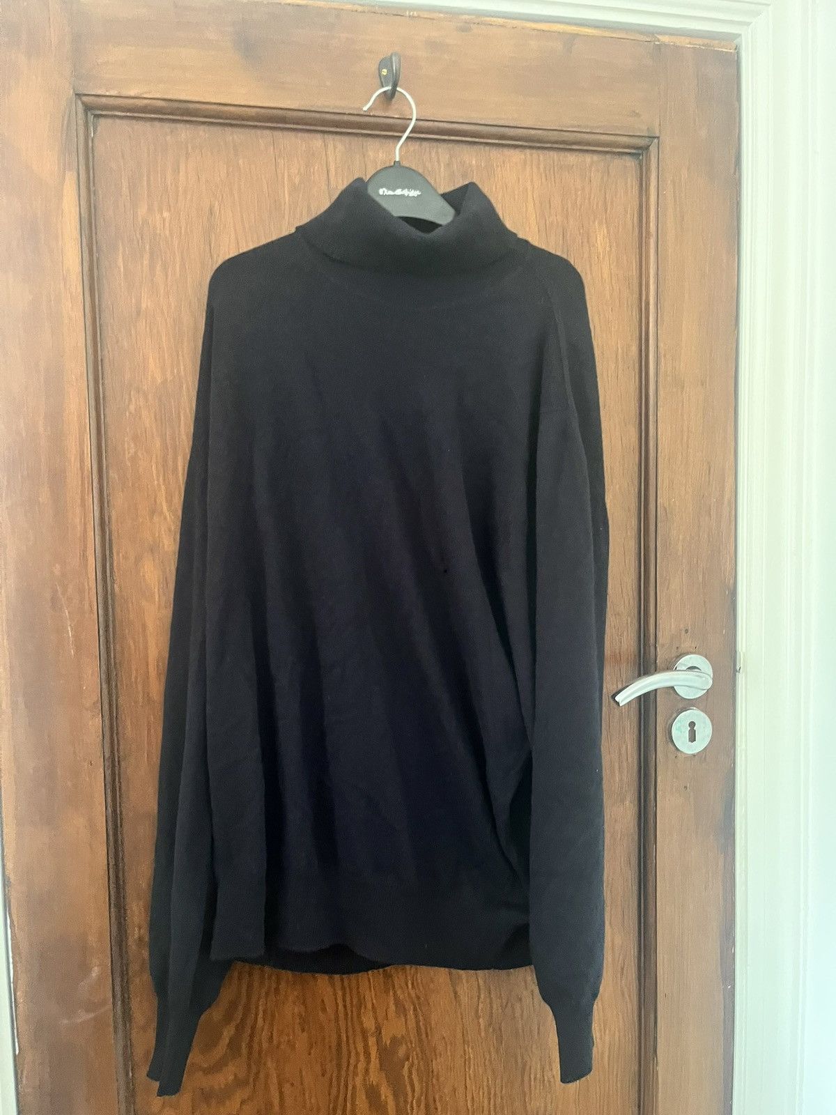 Loro Piana Loro Piana baby cashmere black rollneck size xl / 54 Size US L / EU 52-54 / 3 - 1 Thumbnail