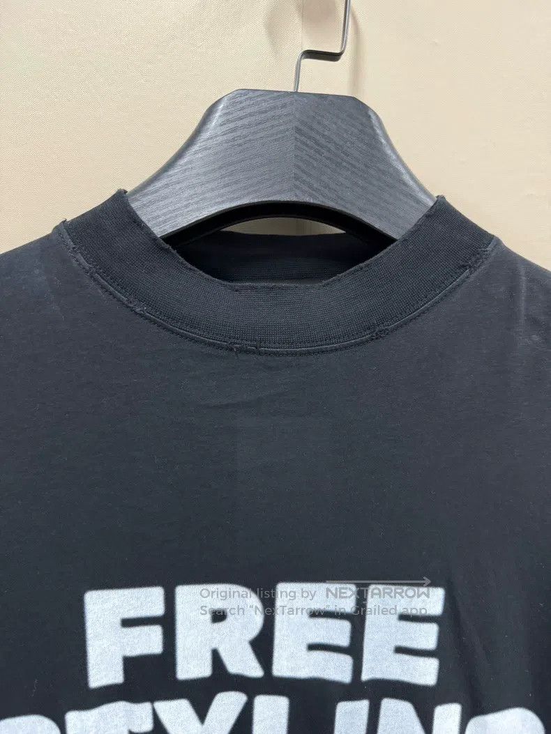Balenciaga Balenciaga Phone Number Black Letter Printed Long-sleeve Size US S / EU 44-46 / 1 - 6 Thumbnail