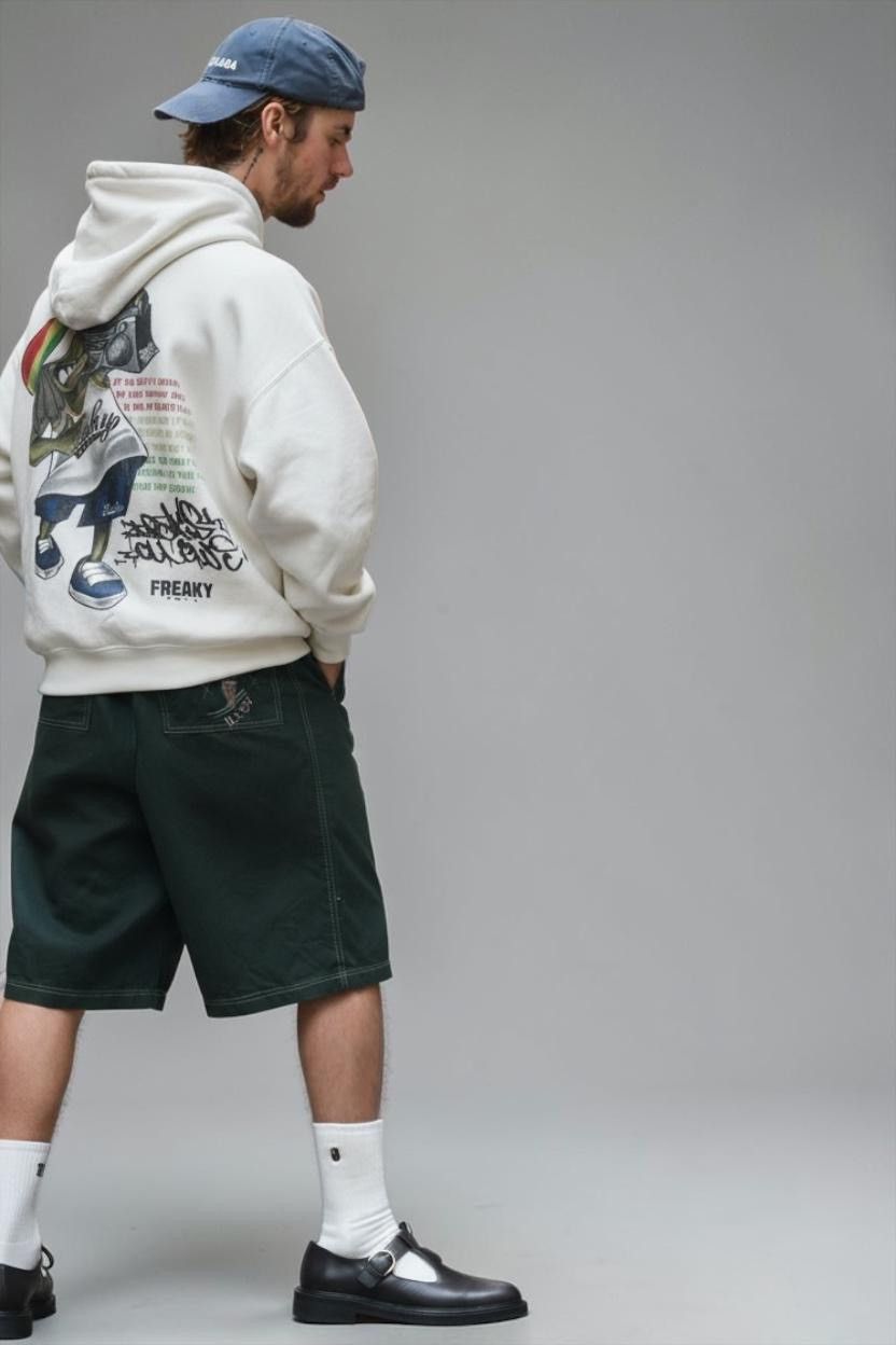 Other Y2k multi pocket jhorts baggy icesky Size US 29 - 2 Thumbnail