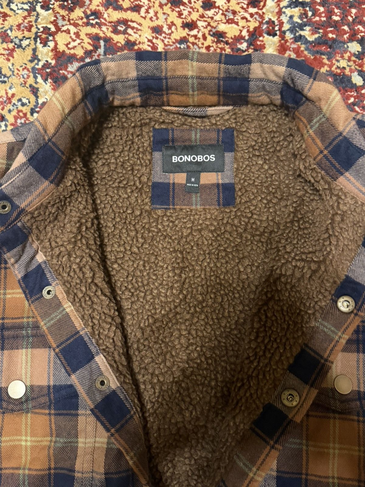 Bonobos Bonobos Sherpa Flannel Size US M / EU 48-50 / 2 - 4 Thumbnail