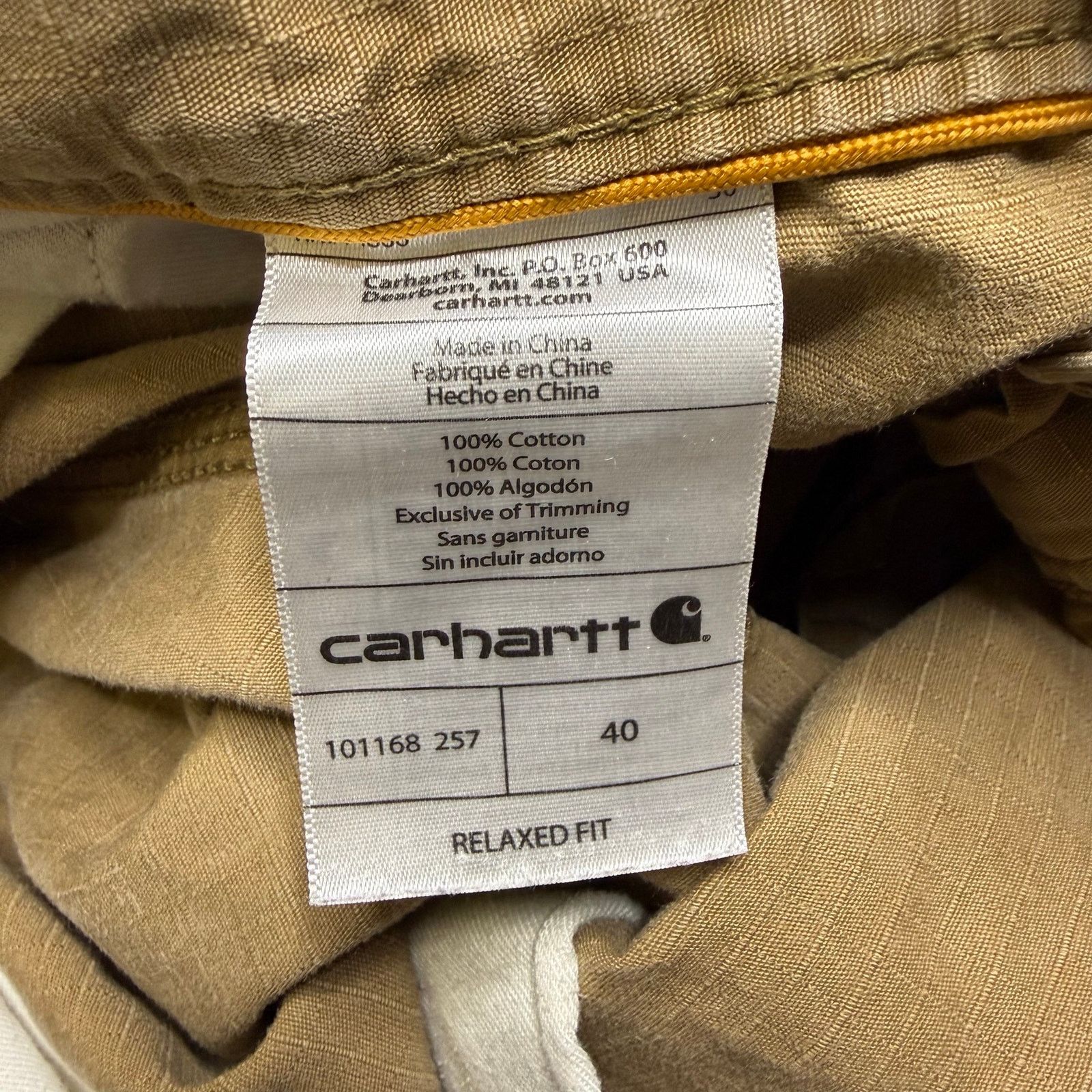 Carhartt Carhartt Force Cargo Shorts Men’s Size 40 Relaxed Fit Brown Size US 40 / EU 56 - 3 Thumbnail