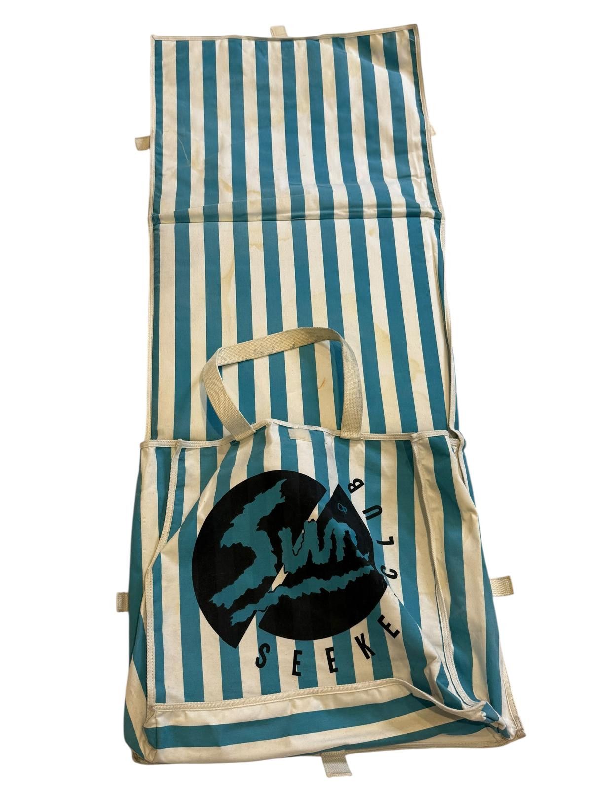 Ocean Pacific Vintage Only One OP Sun Seeker Club Foldable Beach Mat Size ONE SIZE - 2 Thumbnail