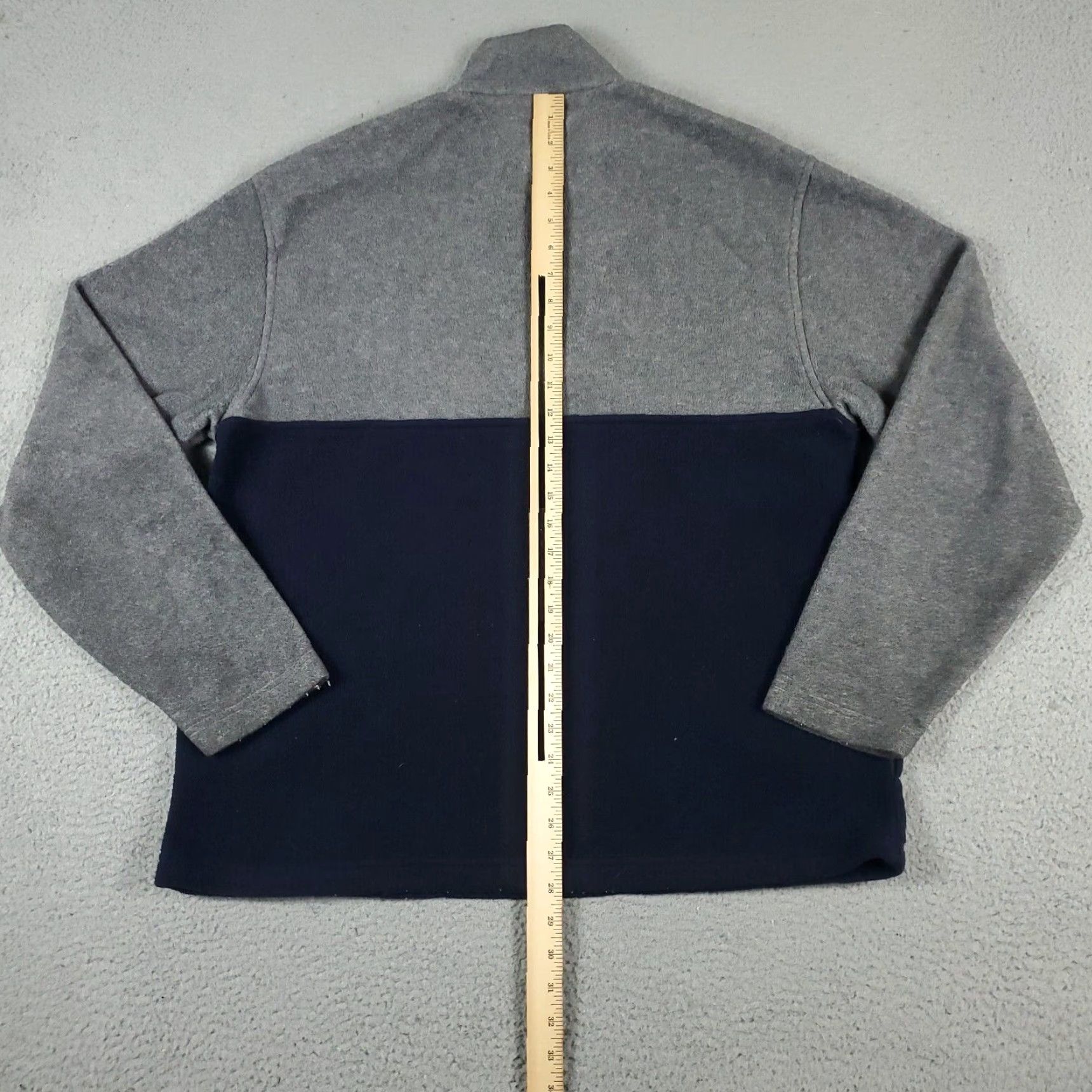 Tommy Hilfiger VINTAGE Tommy Hilfiger Fleece Pullover Sweater Medium Blue 1/4 Zip Unisex Adults Size US M / EU 48-50 / 2 - 5 Thumbnail
