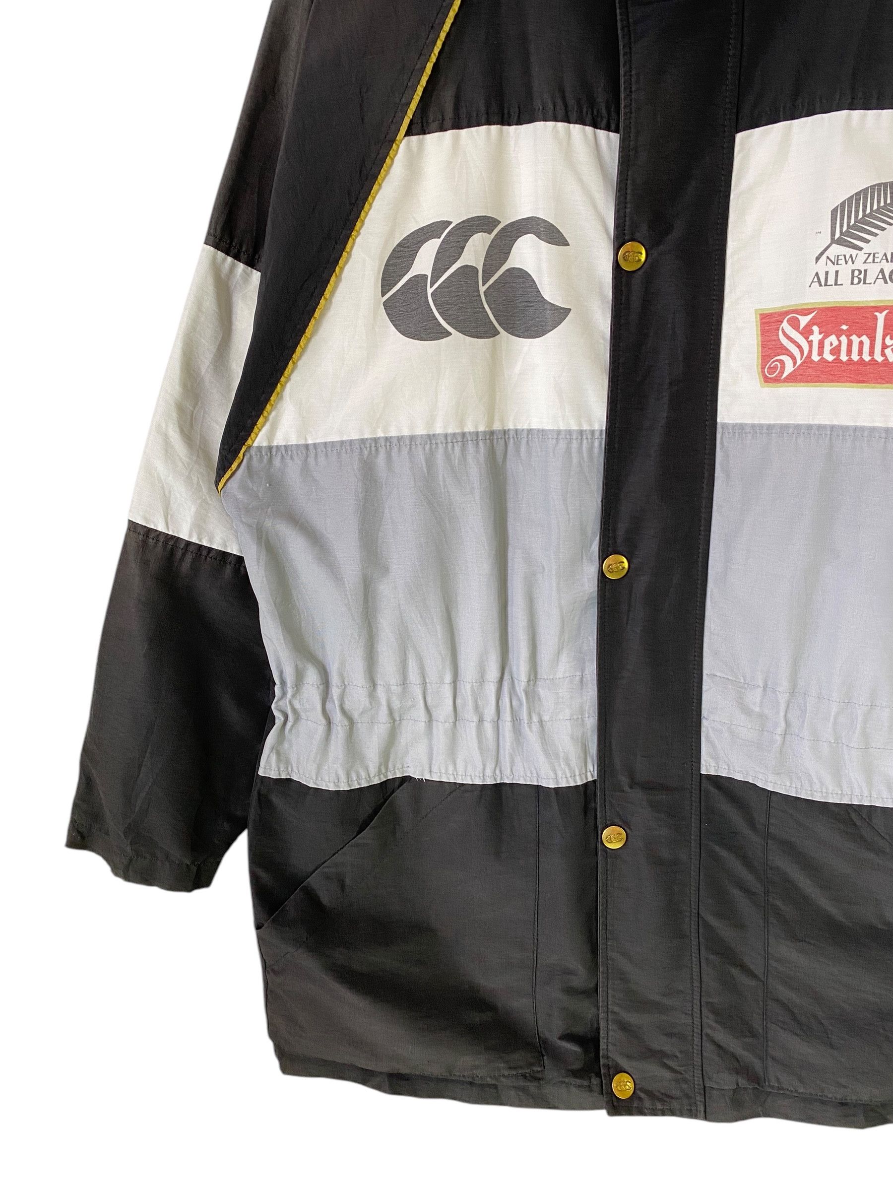 Canterbury of New Zealand × Vintage 90s Canterbury All Blacks steinlager rugby jacket Size US S / EU 44-46 / 1 - 5 Thumbnail