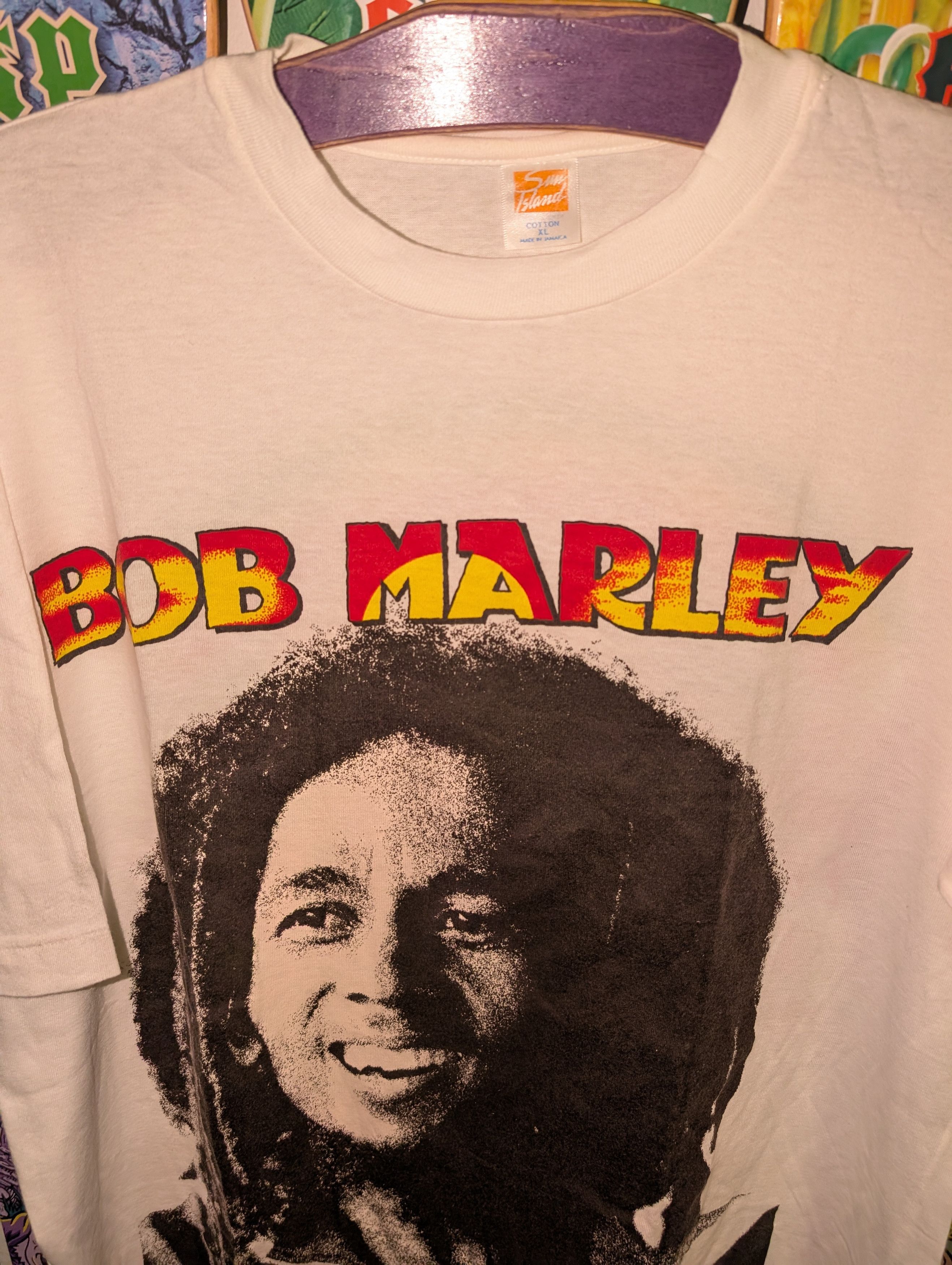 Other Bob Marley t Shirt oldschool Jamaica new Rad rar Size US XL / EU 56 / 4 - 4 Thumbnail