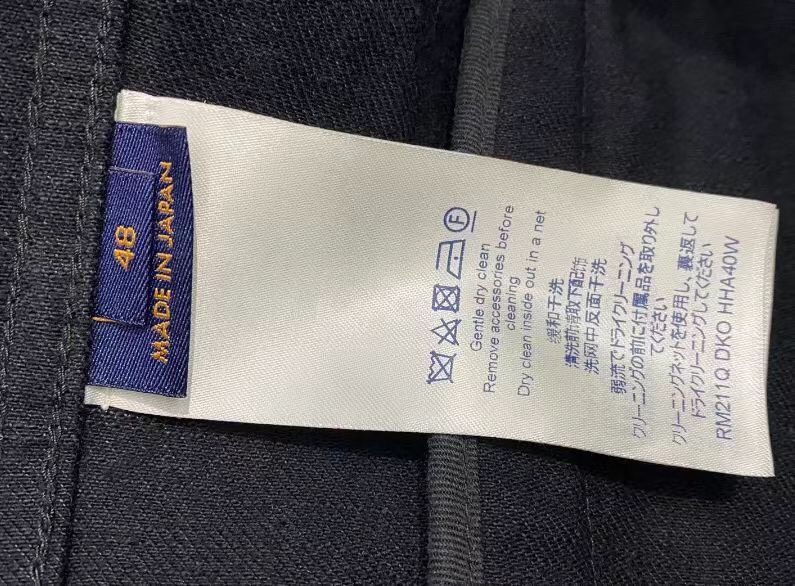 Louis Vuitton Louis Vuitton Black DNA Tag Denim Jacket 2412-Nextarrow Size US M / EU 48-50 / 2 - 7 Thumbnail
