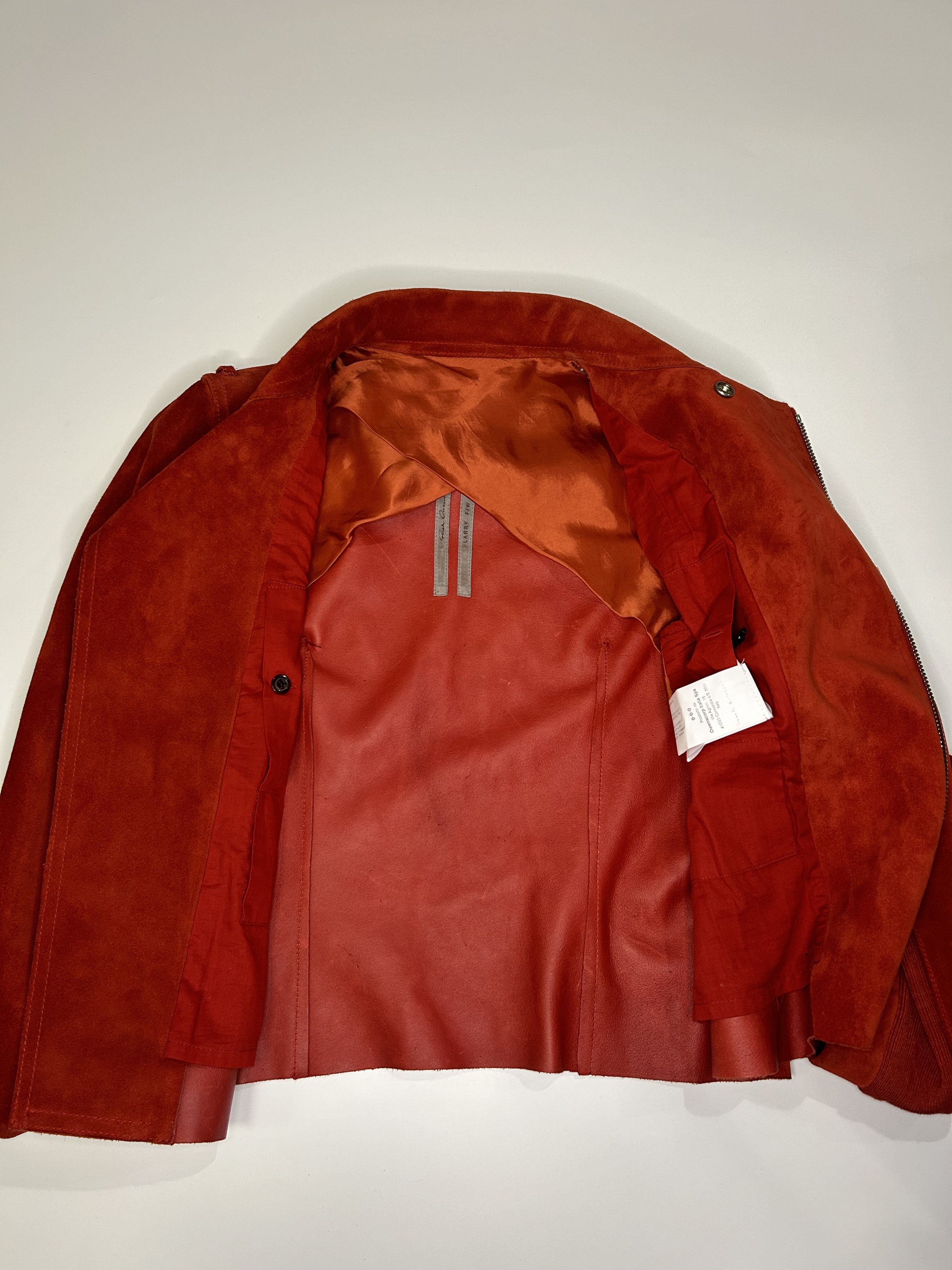 Rick Owens Rick Owens Leather Jacket FW19 (1436) Size S / US 4 / IT 40 - 8 Thumbnail
