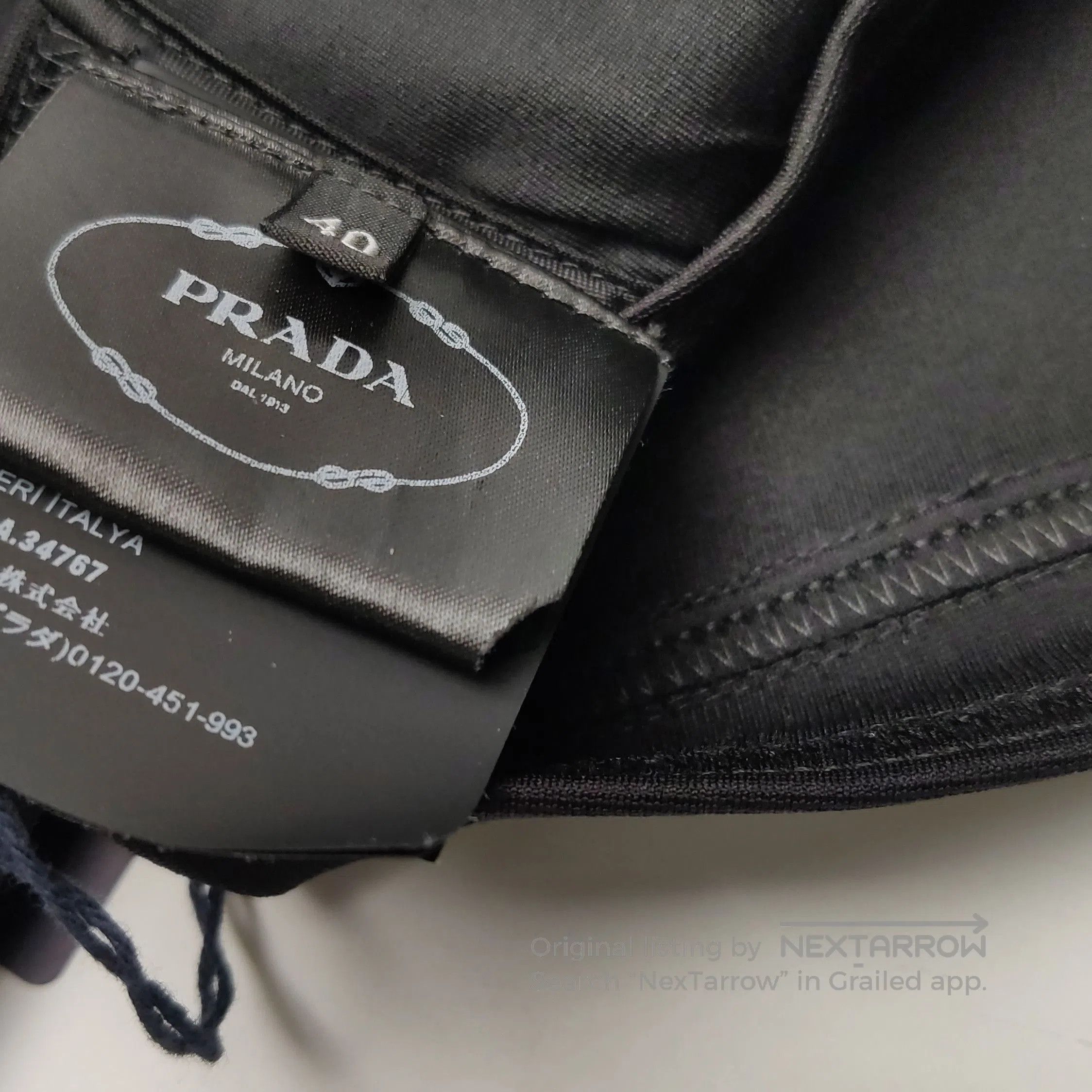 Prada Prada Black Long Sleeve Top . Size M / US 6-8 / IT 42-44 - 9 Thumbnail