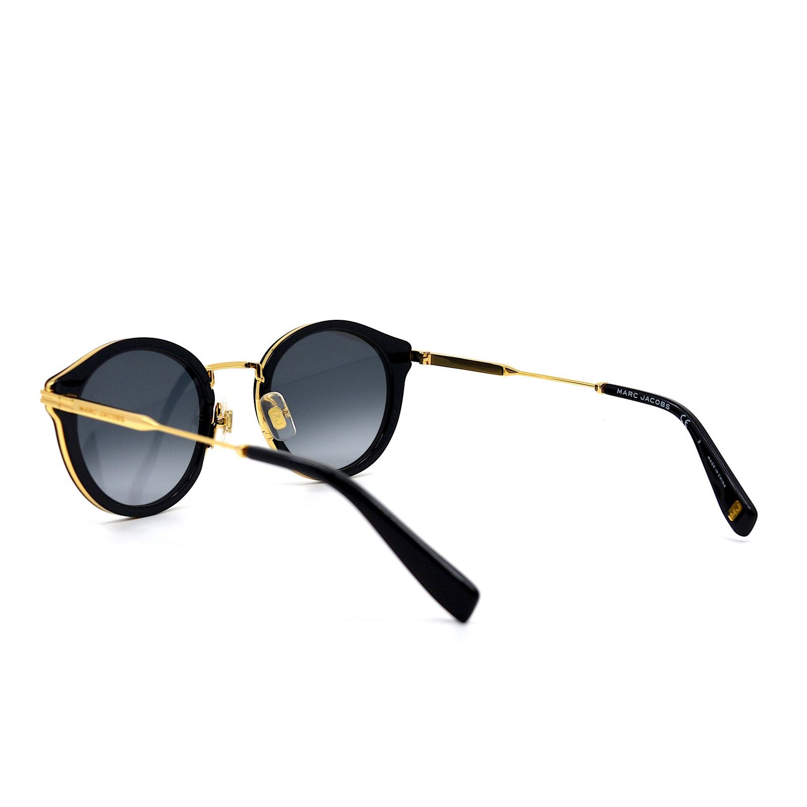 Marc Jacobs NEW MARC JACOBS MJ1017/S BLACK/GOLD GREY SUNGLASSES Size ONE SIZE - 7 Thumbnail