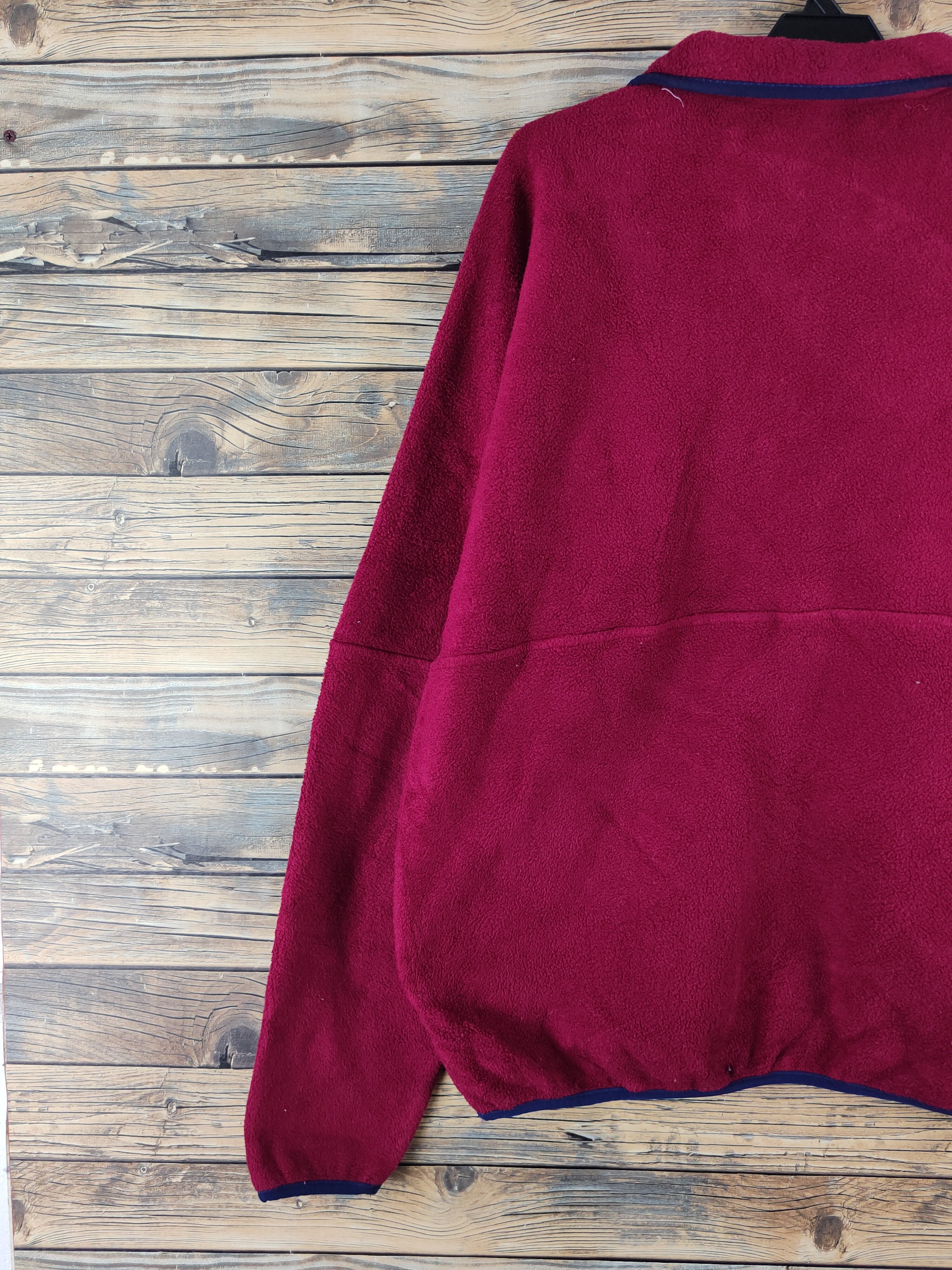 Penfield × Polartec DL Penfield Polartec Maroon Wool Sweatshirts #884 Size US XL / EU 56 / 4 - 11 Thumbnail