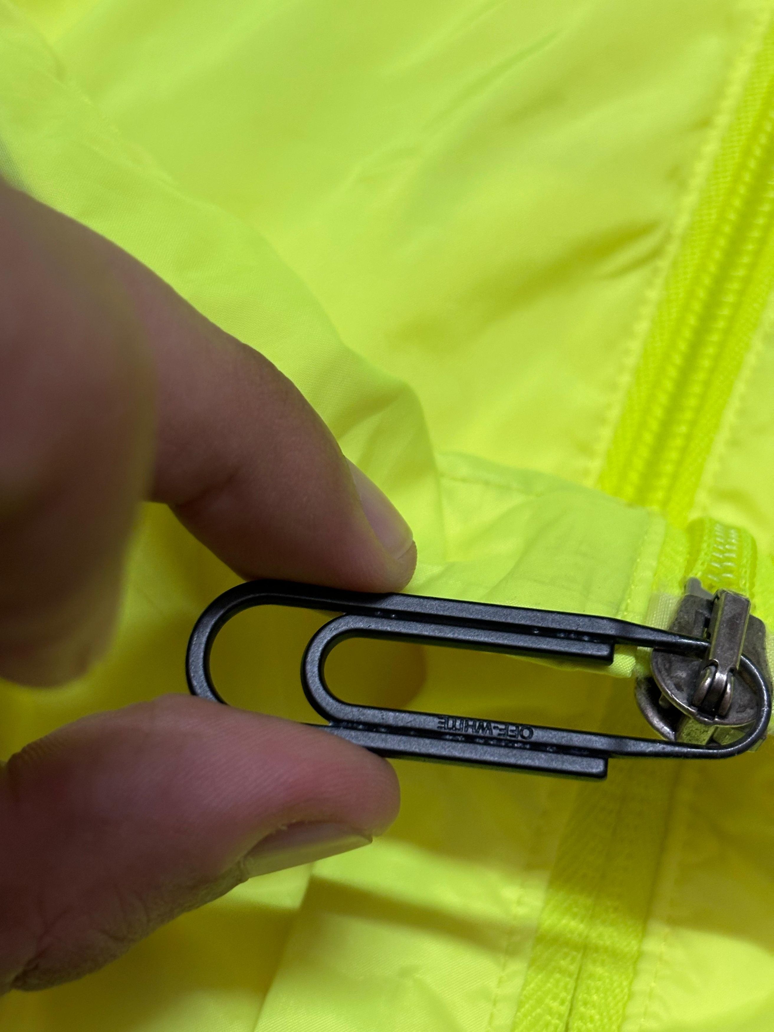Off-White Off-White Windbreaker 'Neon Yellow' Size US XXL / EU 58 / 5 - 7 Thumbnail