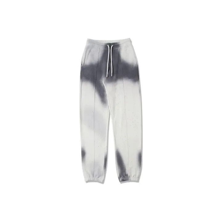 Off-White OFF-WHITE Grey Tie-Dye Cotton Sweatpants 0079 Size US 26 / EU 42 - 1 Thumbnail