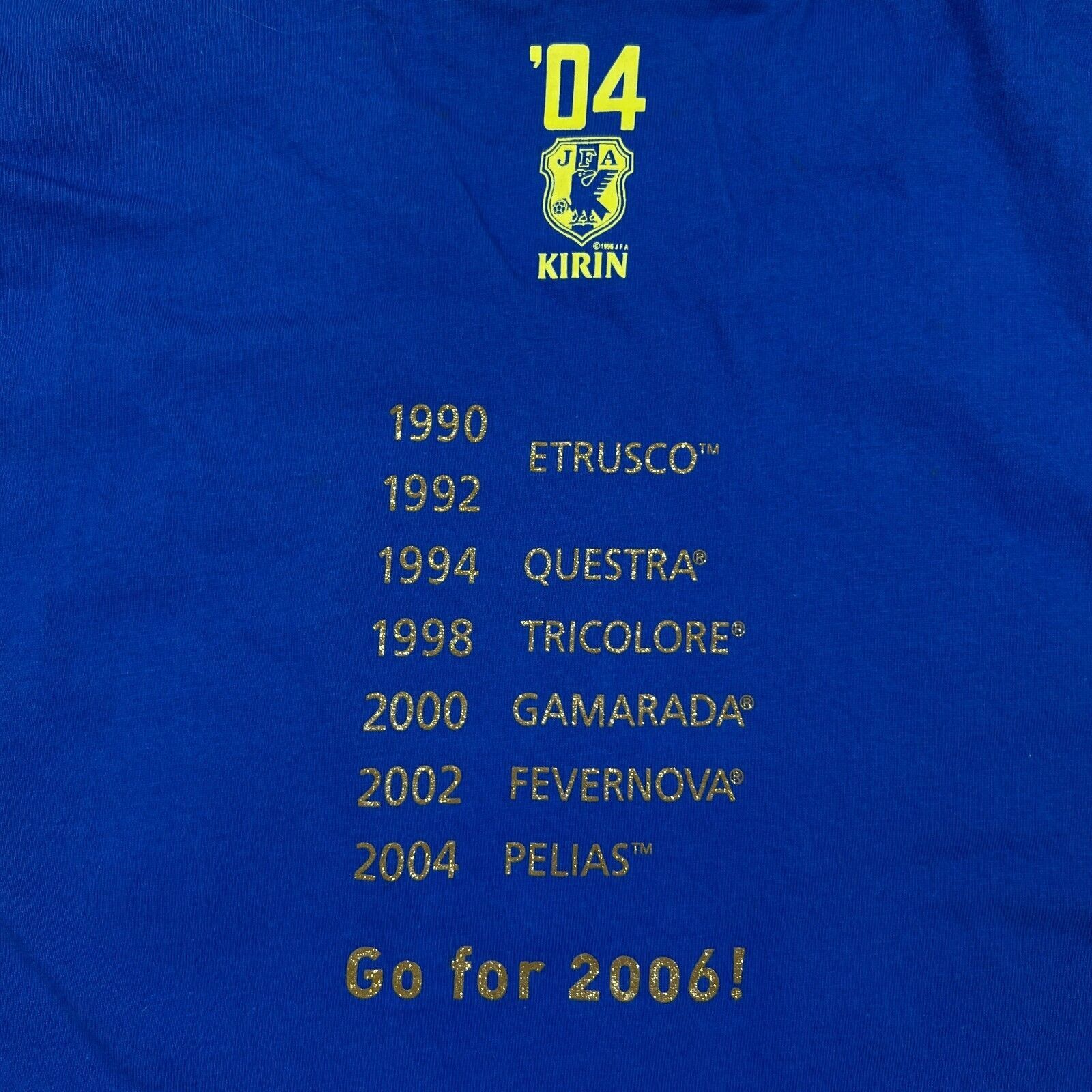 Adidas × Vintage VTG 2004 Adidas T Shirt Kirin FIFA World Cup Soccer Ball Tee Size US L / EU 52-54 / 3 - 9 Thumbnail