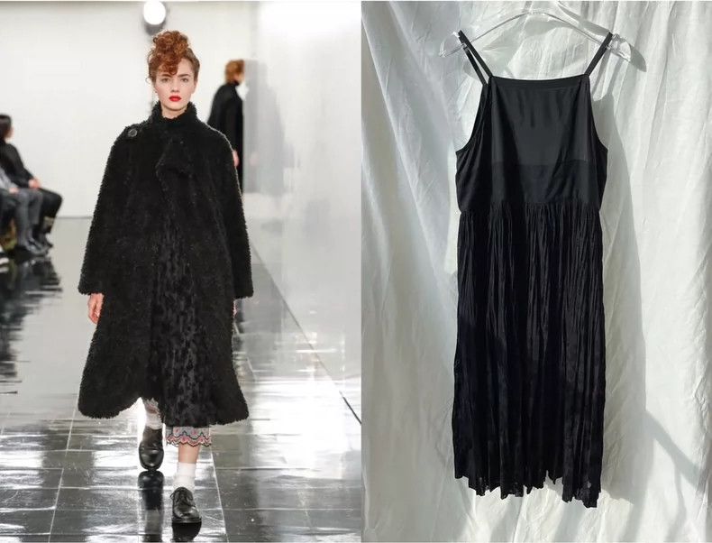 Comme des Garcons Comme Des Garcons Velvet rose halter pleated skirt dress Size S / US 4 / IT 40 - 1 Thumbnail