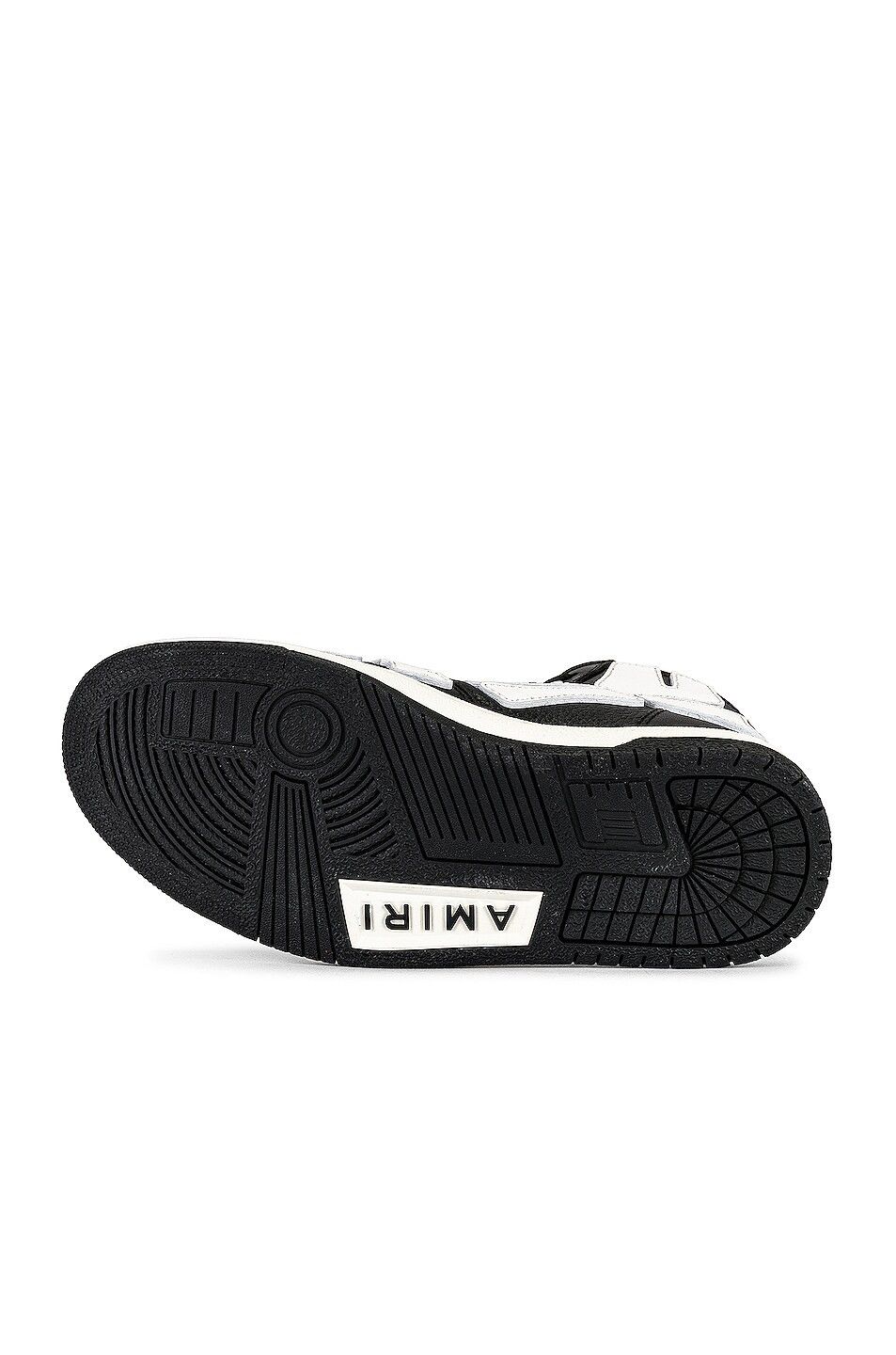 Amiri o1gr1nt0824 Skel Top Hi Sneakers in Black & White Size US 9 / IT 39 - 6 Thumbnail