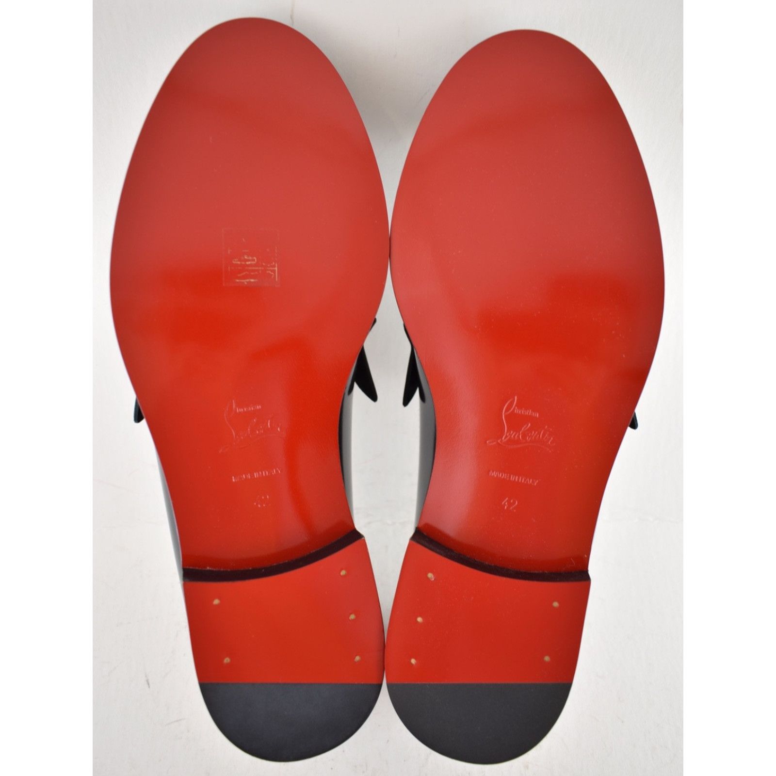 Christian Louboutin Christian Louboutin Calf Leather Slip On Dress Loafer 42 9 Size US 9 / EU 42 - 14 Thumbnail