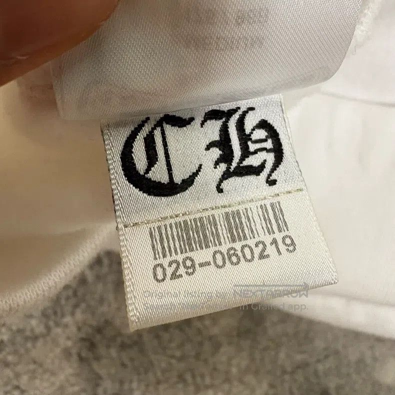 Chrome Hearts CHROME HEARTS Size L White horseshoe arm zipper hoodie swea Size US L / EU 52-54 / 3 - 4 Thumbnail
