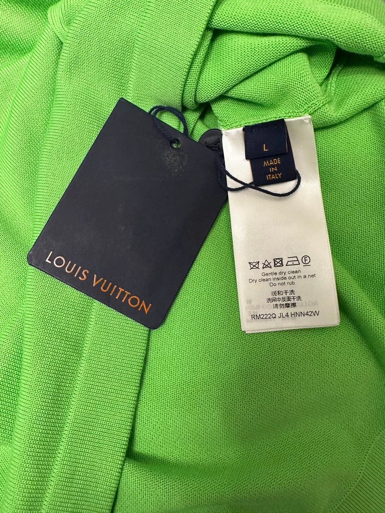 Louis Vuitton Louis Vuitton FW22 Solid Logo Crew Neck T-Shirt 2503-Nextar Size US L / EU 52-54 / 3 - 5 Thumbnail