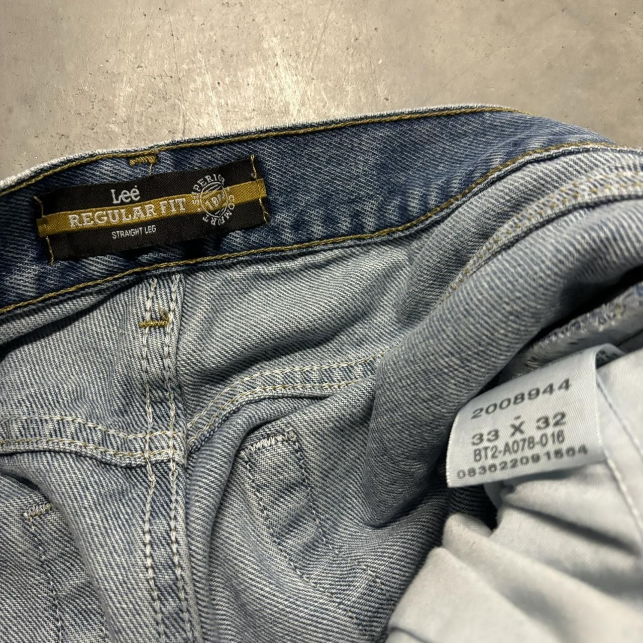Japanese Brand × Vintage Crazy Vintage Y2K/2000s Grunge Medium Wash Essential Denim Jeans! Size US 32 / EU 48 - 8 Thumbnail