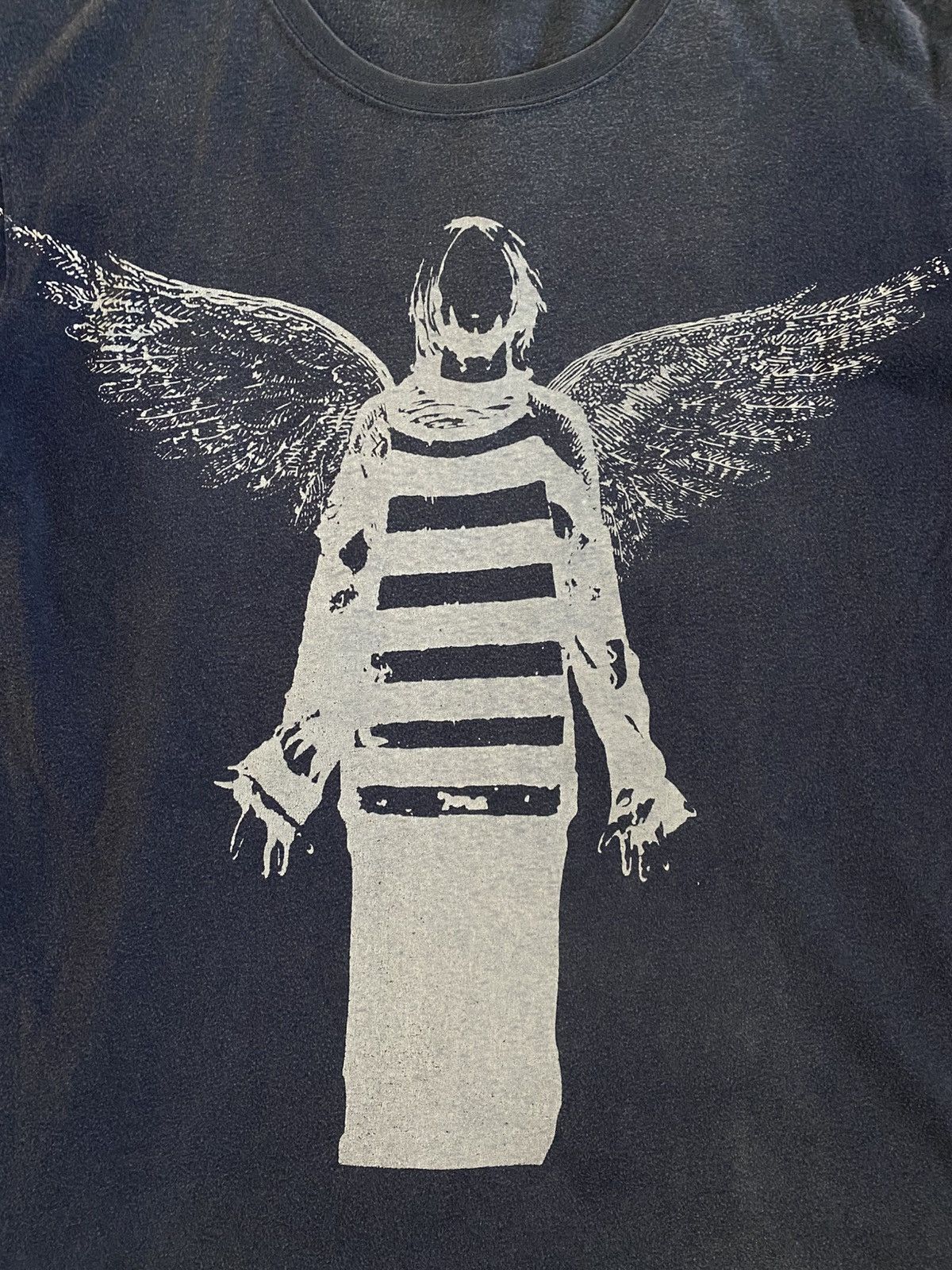 Number (N)ine Pledge - Kurt Cobain Angel T Shirt Size US S / EU 44-46 / 1 - 2 Thumbnail