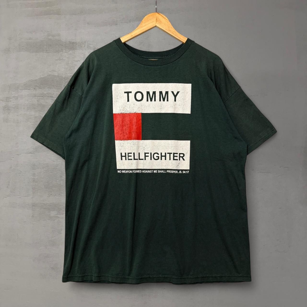 Other Tommy Hilfiger “Hellfighter” Green 90s Jesus Tee Men’s XXL Size US XXL / EU 58 / 5 - 1 Thumbnail