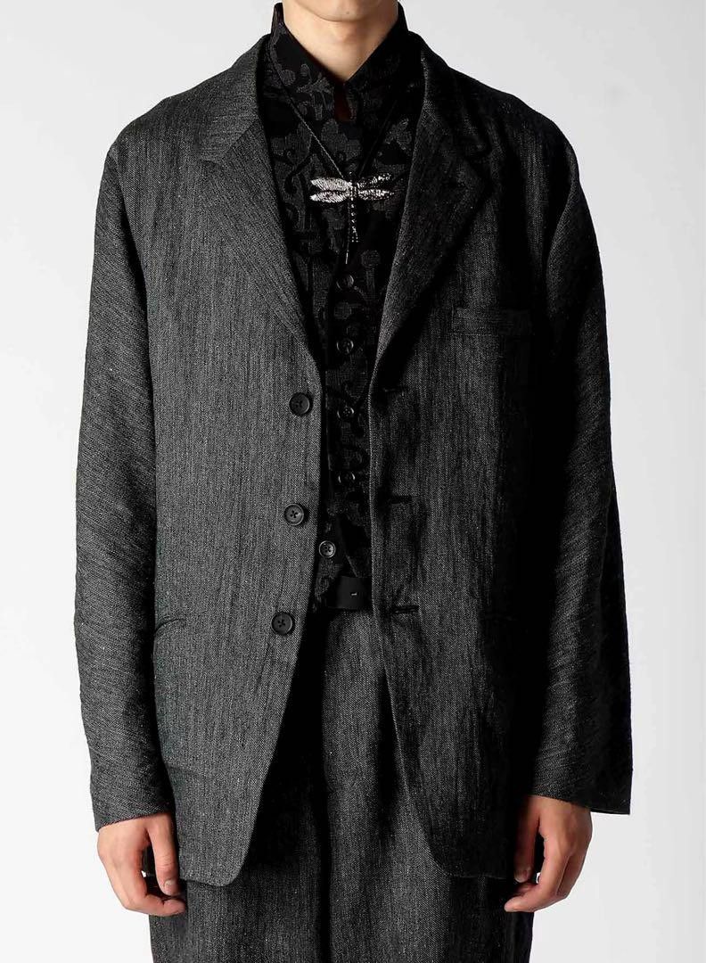 Yohji Yamamoto Yohji Yamamoto 2024SSLOOK5 Linen Jacket Size US M / EU 48-50 / 2 - 8 Thumbnail