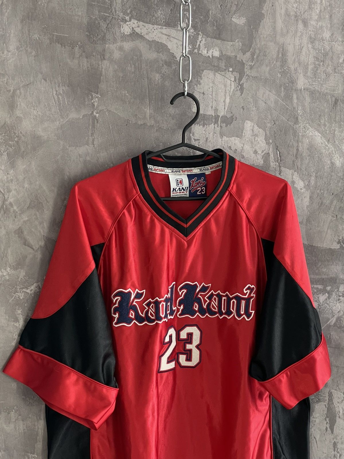 Karl Kani × Rap Tees × Vintage Vintage 💥 Karl Kani Jersey T-Shirt RAP Size US M / EU 48-50 / 2 - 7 Thumbnail
