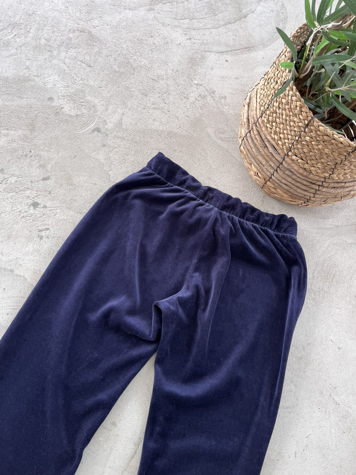 Juicy Couture Juicy Couture Velour Sweatpants Track Pants Blue Low Rise Size 32" / US 10 / IT 46 - 14 Thumbnail