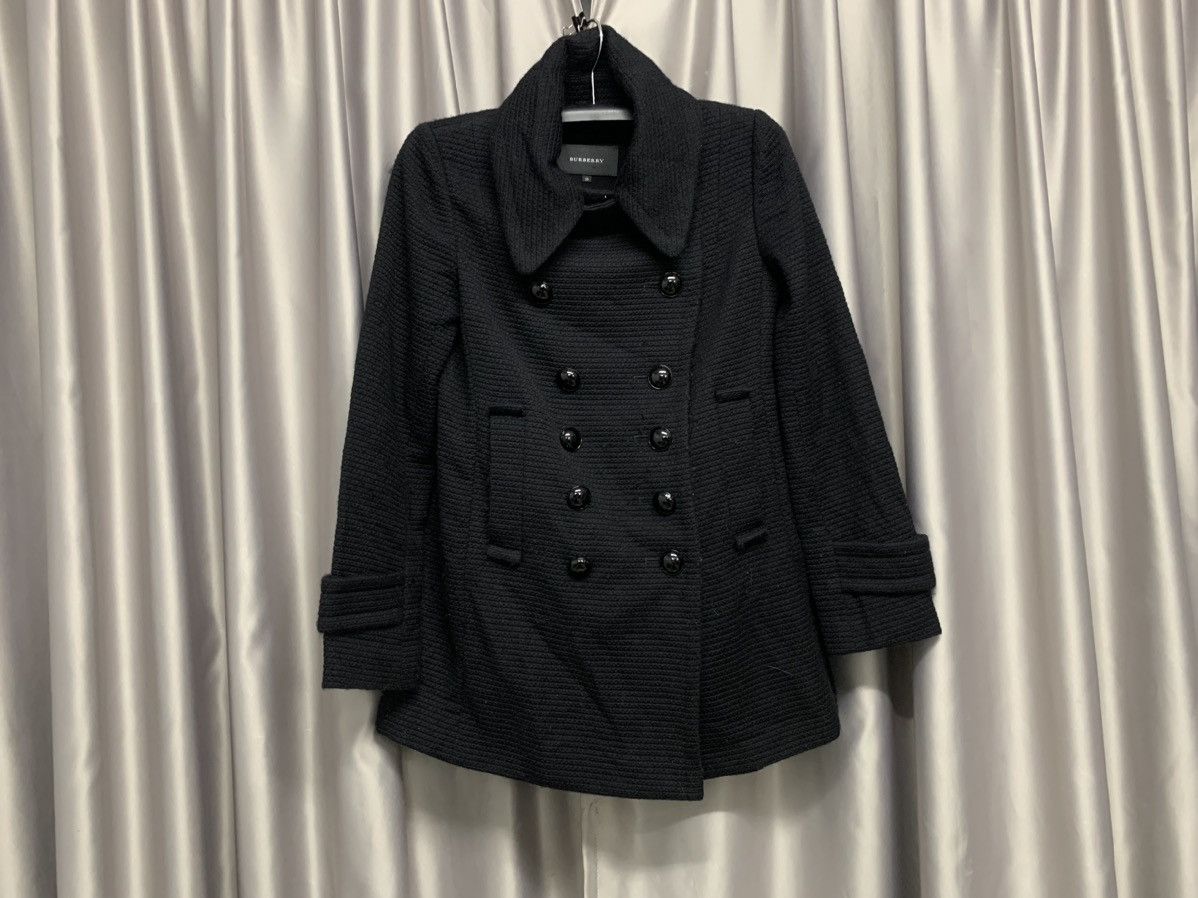 Burberry RARE VINTAGE BURBERRY TRENCH COAT WOOL JACKET Size M / US 6-8 / IT 42-44 - 1 Thumbnail