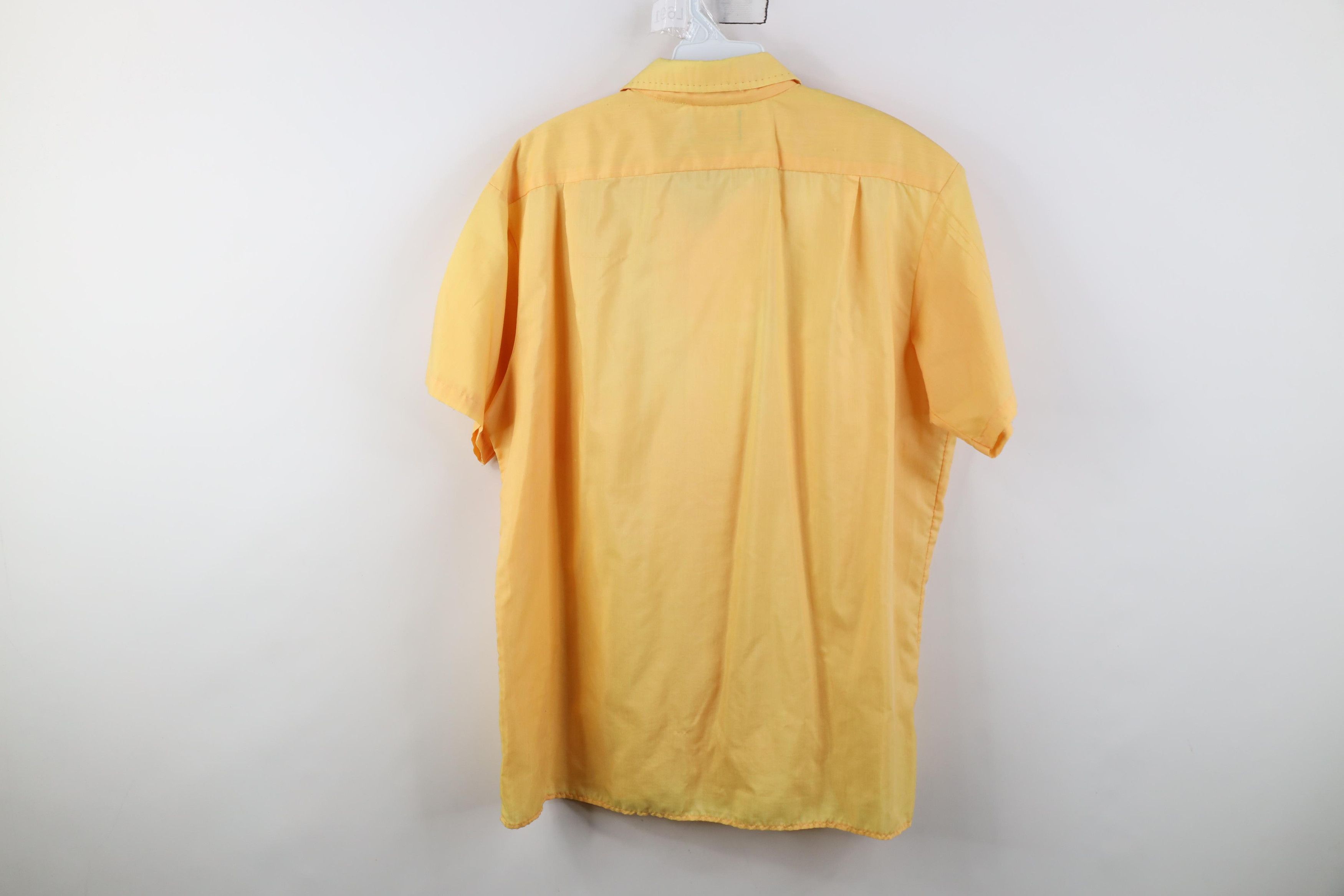 Vintage Vintage 60s Rockabilly Short Sleeve Collared Button Shirt Size US L / EU 52-54 / 3 - 13 Thumbnail