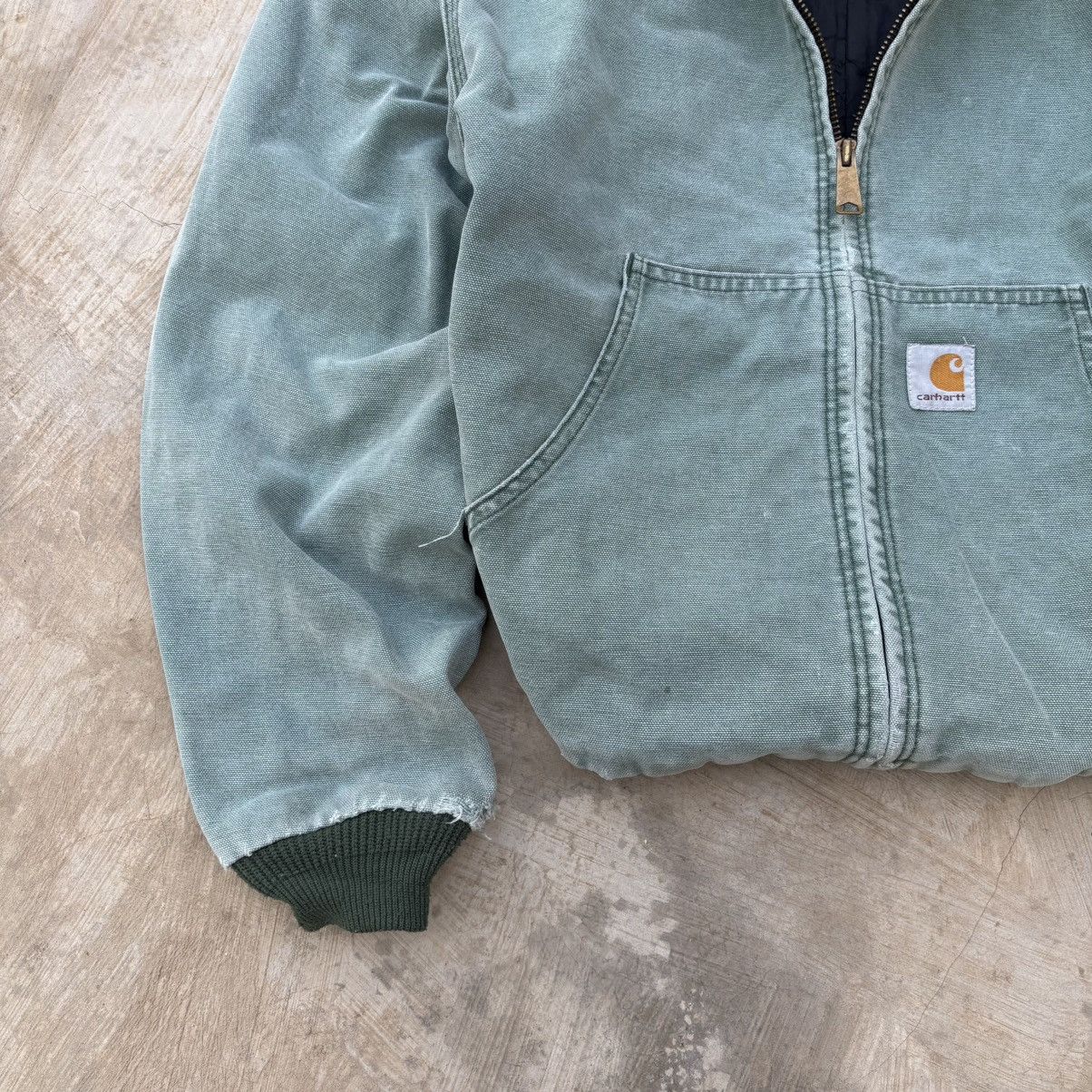Carhartt Vintage 90s Sunfaded Carhartt Active Hood Jacket Size US S / EU 44-46 / 1 - 3 Thumbnail