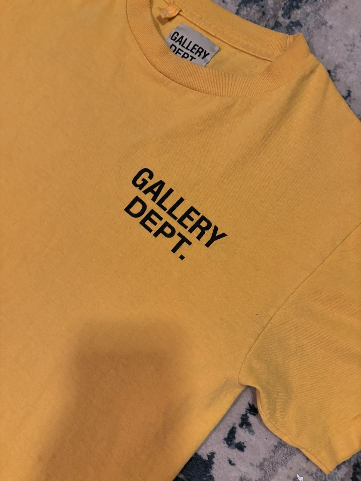 Gallery Dept. Gallery Dept tee Orange/ black Size US S / EU 44-46 / 1 - 2 Thumbnail